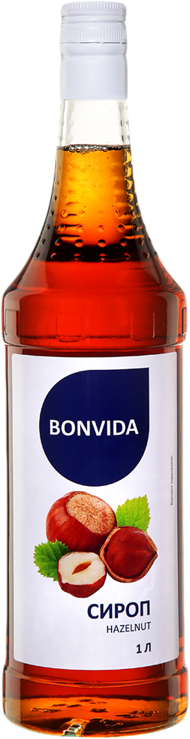Изображение товара Сироп BONVIDA Лесной орех 1л - ароматный напитковый топпинг Изображение товара Сироп BONVIDA Лесной орех 1л - ароматный напитковый топпинг