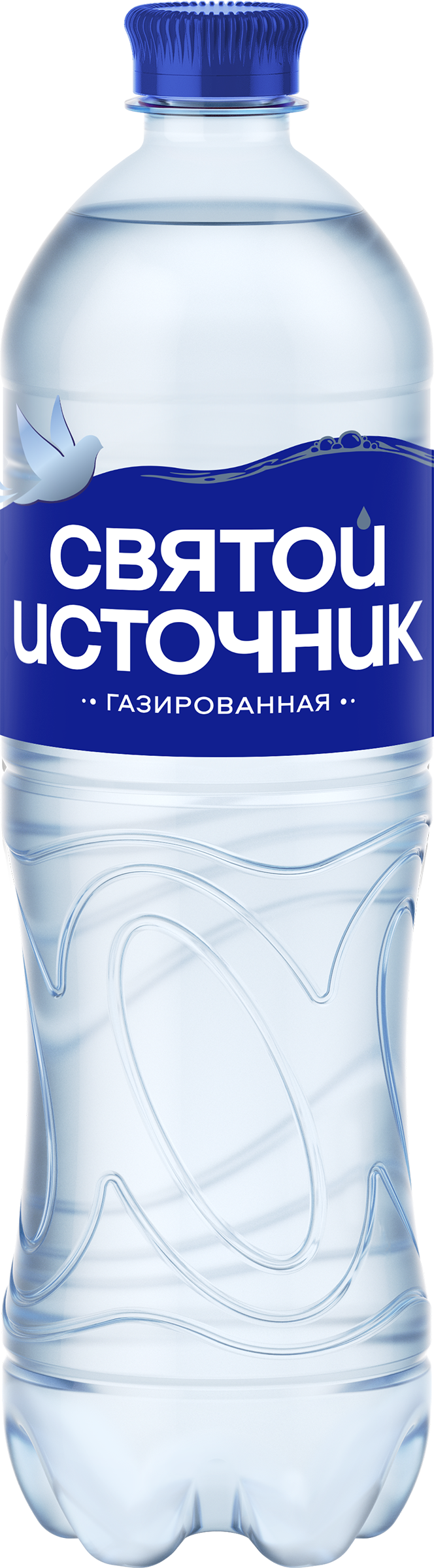Изображение товара Вода питьевая СВЯТОЙ ИСТОЧНИК газированная, 1л