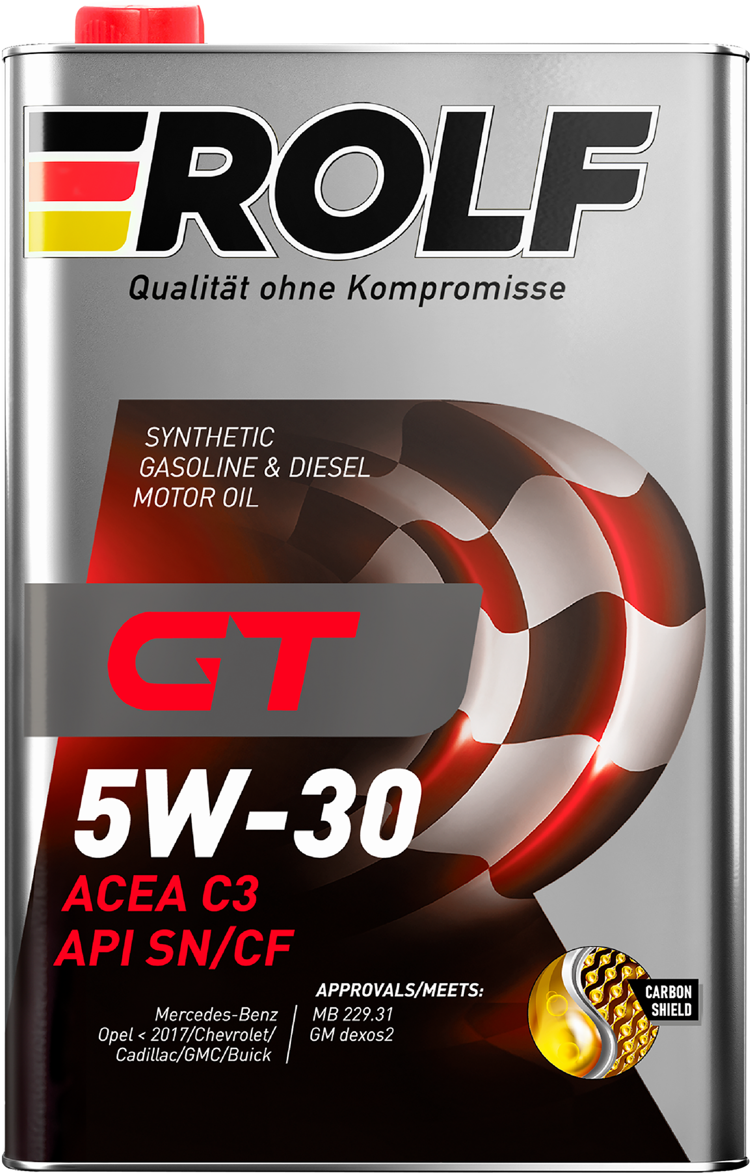 Изображение товара Масло моторное ROLF GT SAE 5W-30 API SN/CF, синтетическое, 1л Изображение товара Масло моторное ROLF GT SAE 5W-30 API SN/CF, синтетическое, 1л