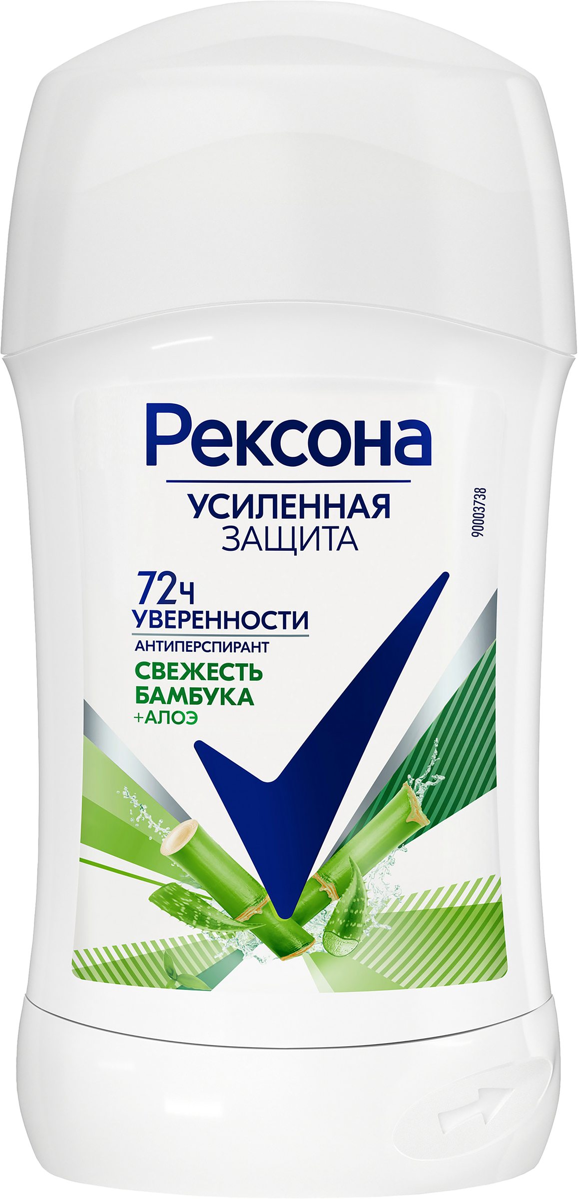 Изображение товара Дезодорант-антиперспирант стик женский РЕКСОНА Свежесть бамбука и алоэ вера 40мл Изображение товара Дезодорант-антиперспирант стик женский РЕКСОНА Свежесть бамбука и алоэ вера 40мл
