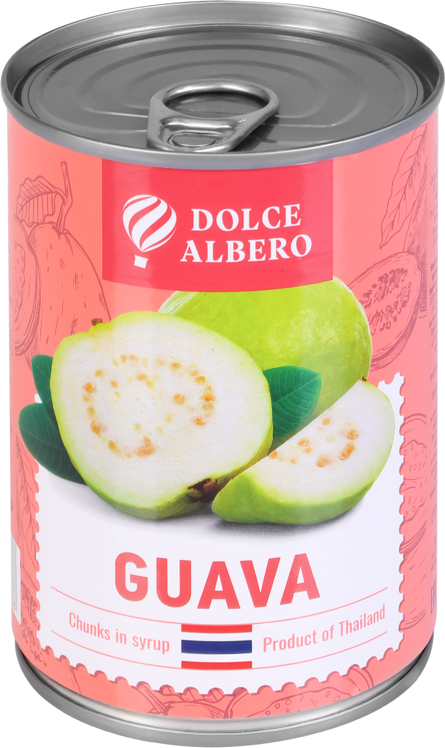 Изображение товара Гуава DOLCE ALBERO кусочки в сиропе 425мл натуральный фруктовый продукт Изображение товара Гуава DOLCE ALBERO кусочки в сиропе 425мл натуральный фруктовый продукт