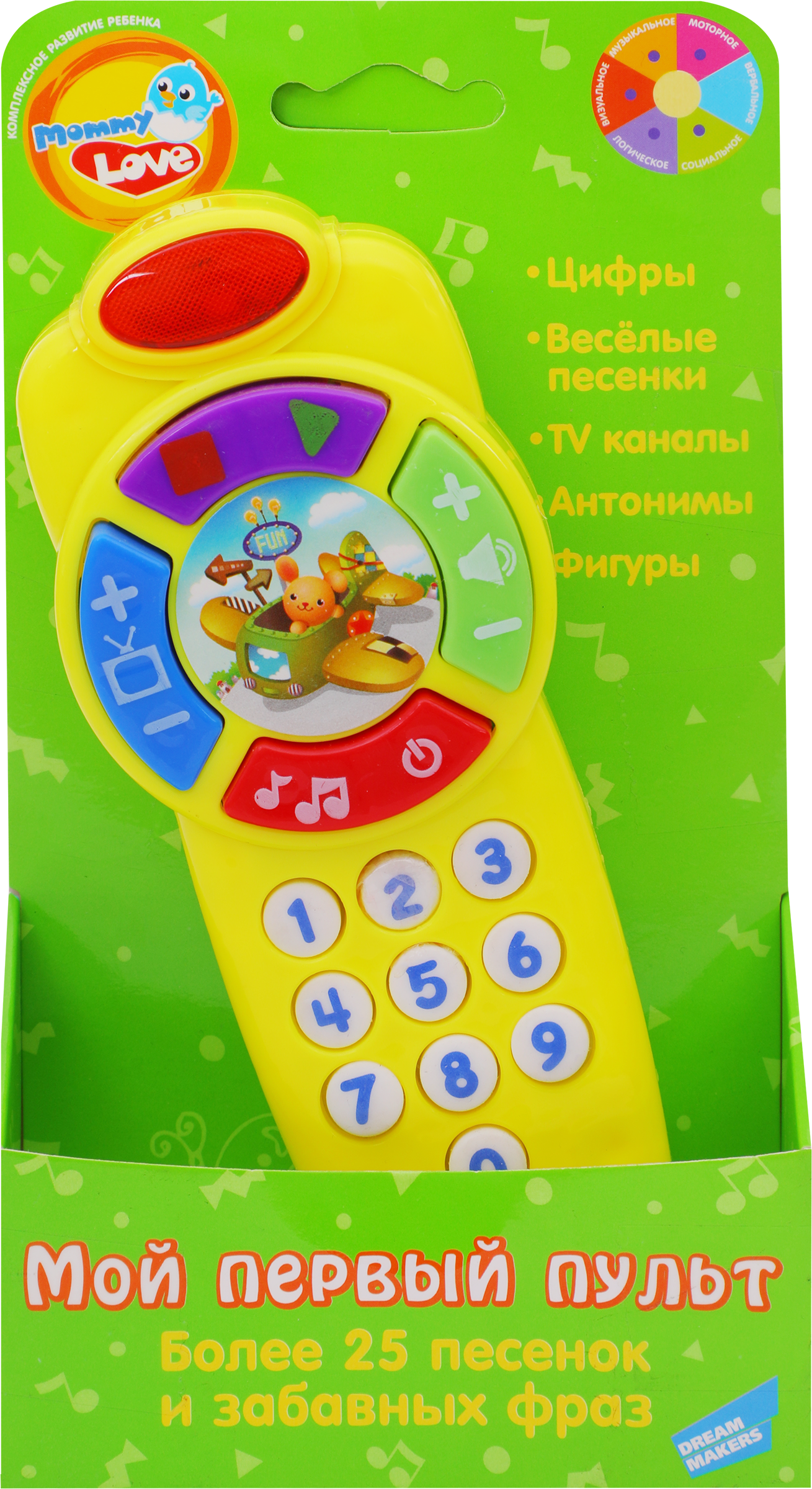 Изображение товара Игрушка музыкальная MOMMY LOVE-ELECTRONIC Пульт, развивающий Арт. PS666-A