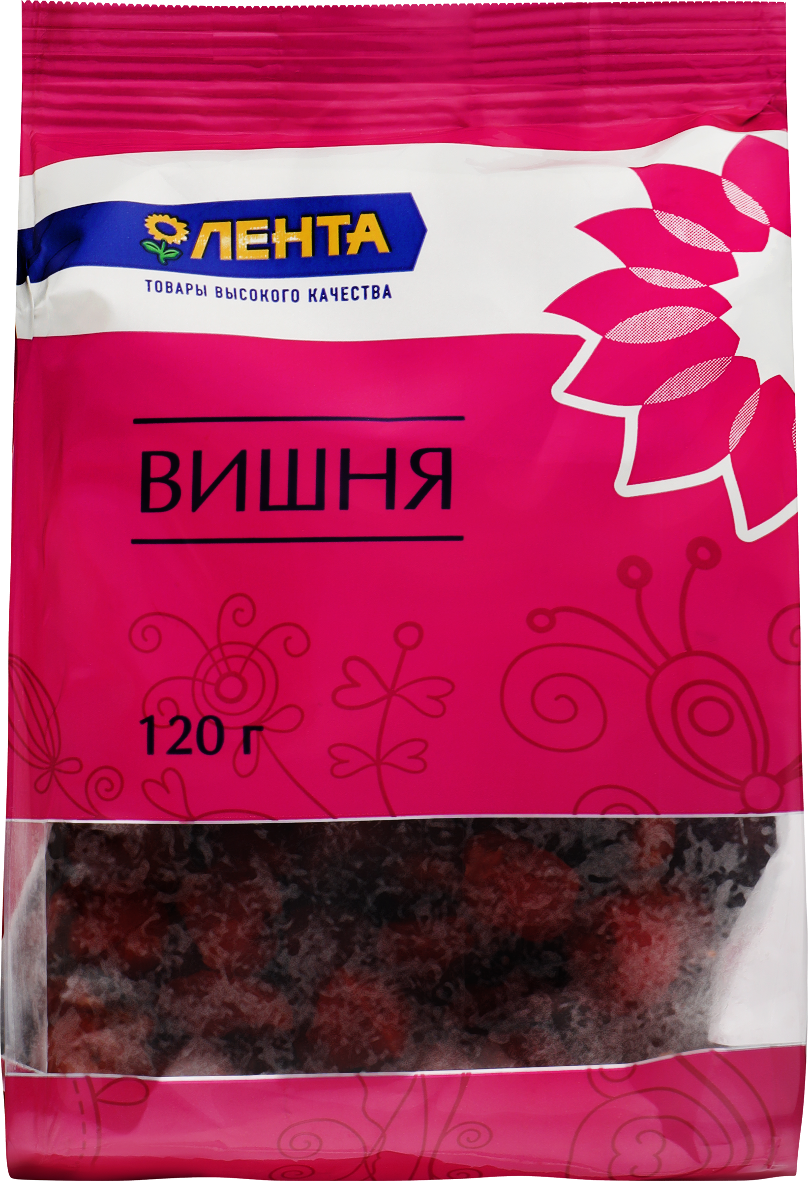 Изображение товара Цукаты ЛЕНТА Вишня, 120г