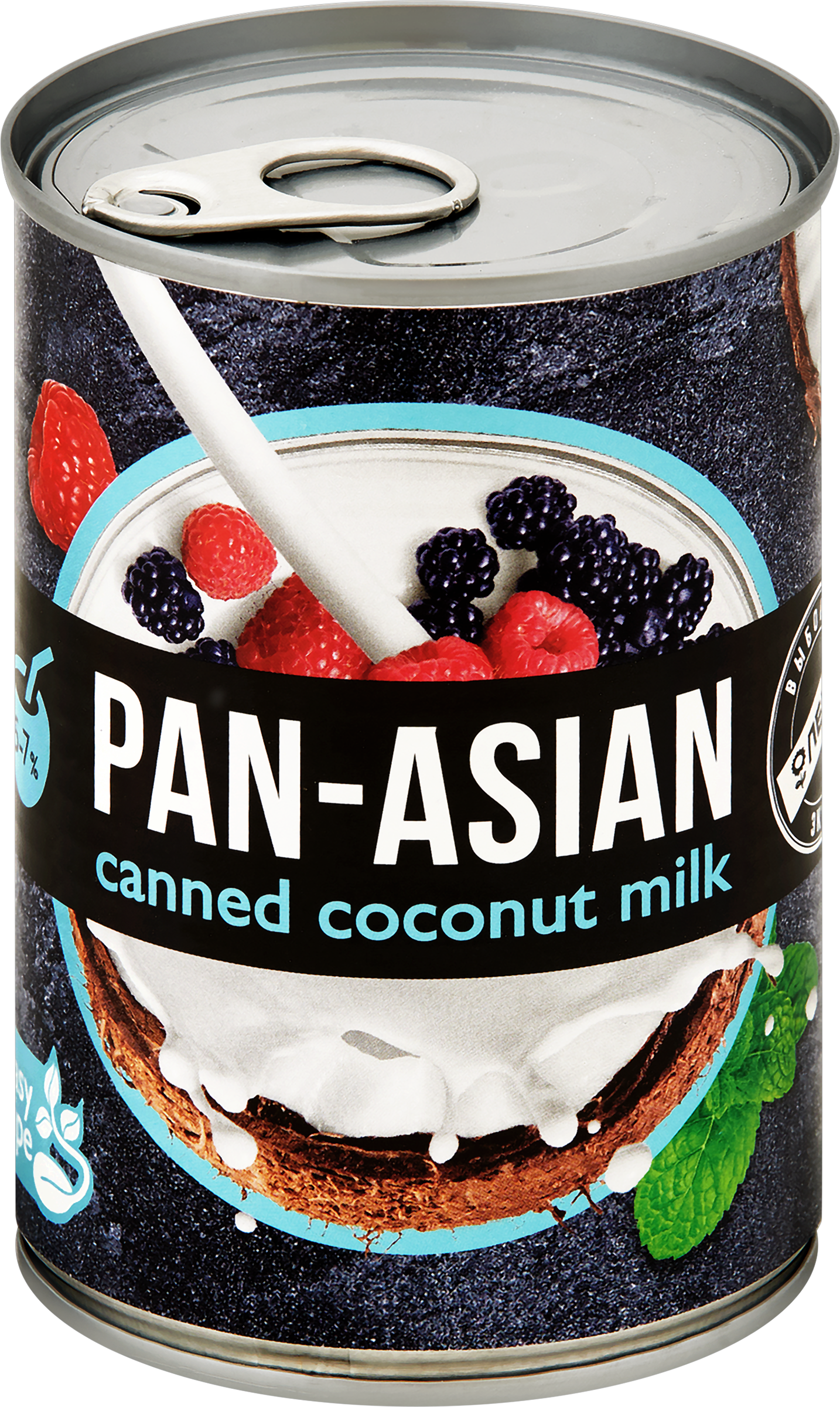 Изображение товара Напиток ультрапастеризованный PAN-ASIAN Кокосовый 5–7%, на растительной  основе, 400мл
