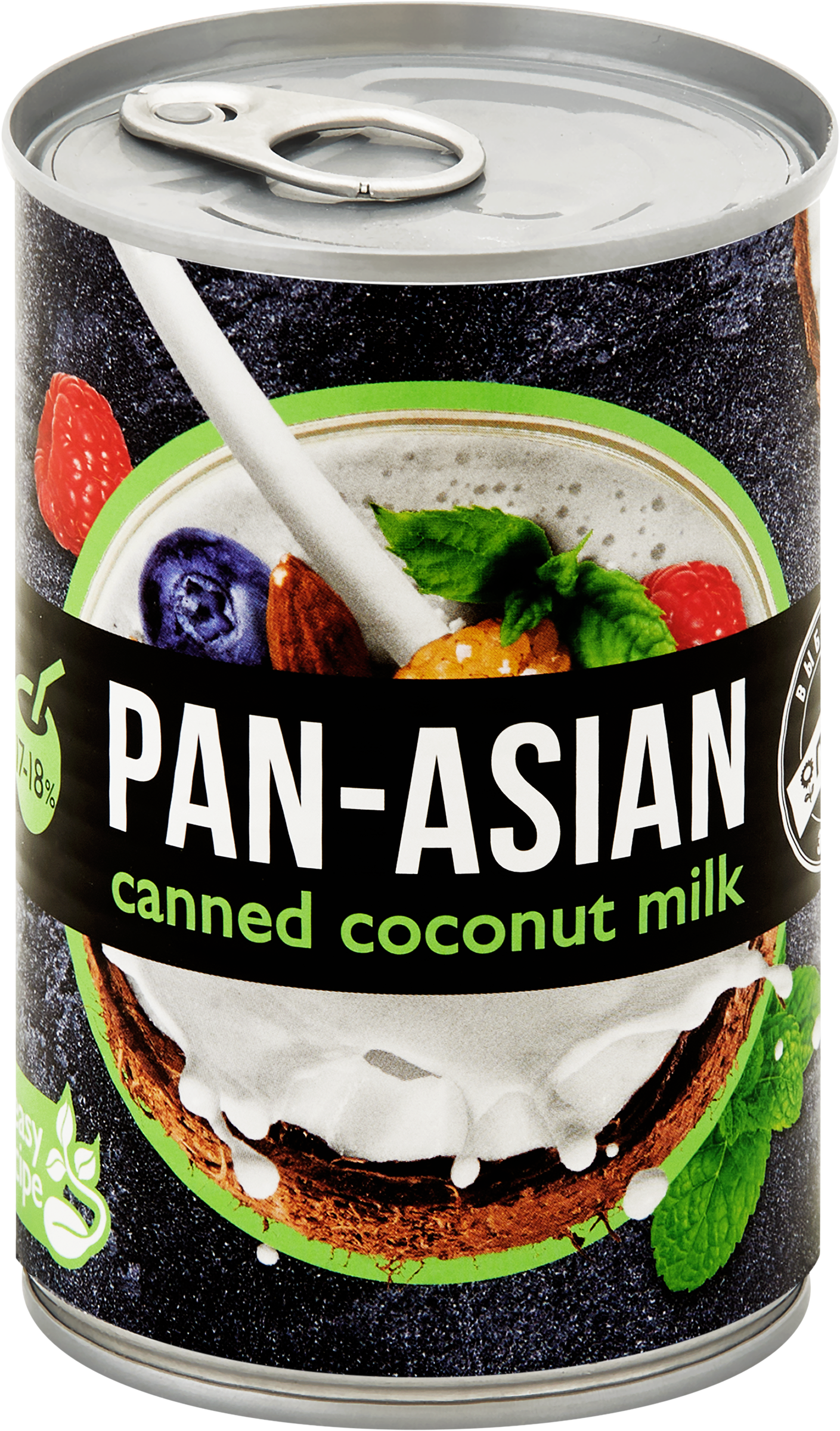 Изображение товара Кокосовое молоко PAN-ASIAN 17-18% 400мл для тайских блюд и напитков Изображение товара Кокосовое молоко PAN-ASIAN 17-18% 400мл для тайских блюд и напитков
