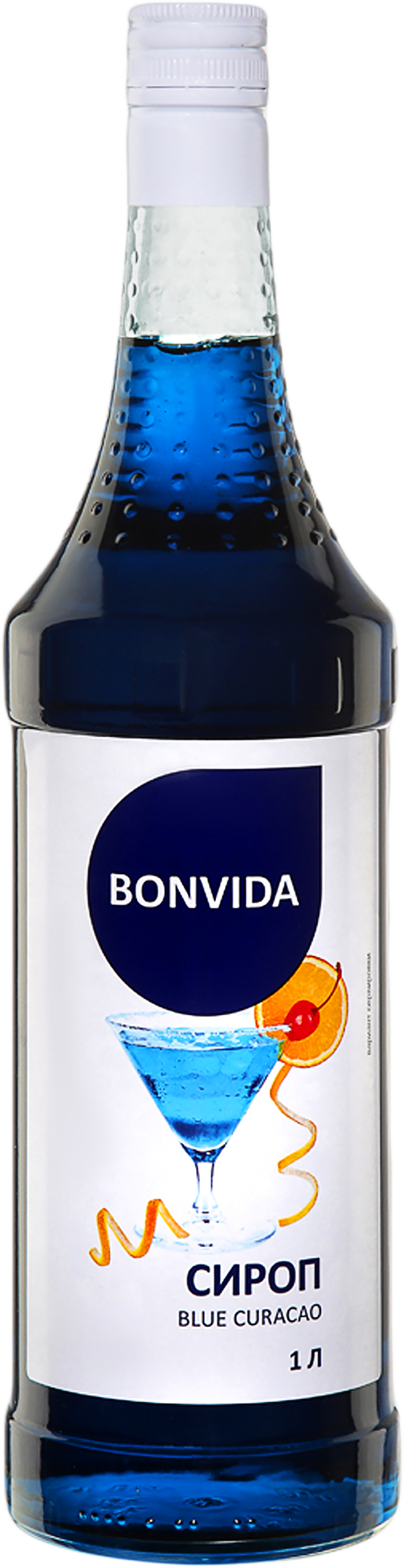 Изображение товара Сироп BONVIDA со вкусом блю кюрасао 1 литр для напитков и десертов Изображение товара Сироп BONVIDA со вкусом блю кюрасао 1 литр для напитков и десертов