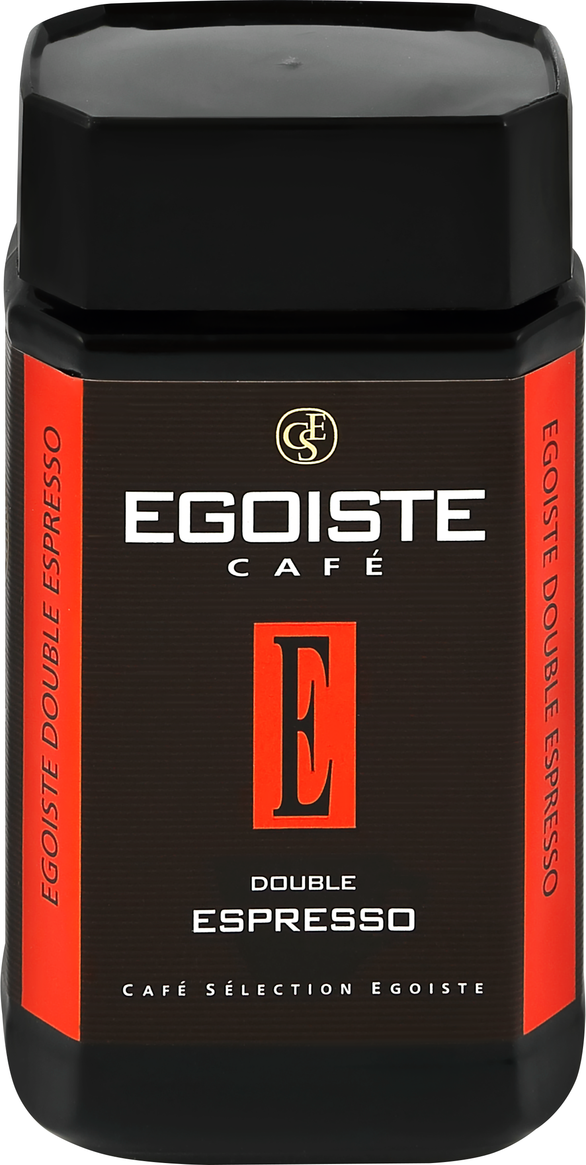 Изображение товара Кофе растворимый EGOISTE Double Espresso Freeze Jar 100г Изображение товара Кофе растворимый EGOISTE Double Espresso Freeze Jar 100г