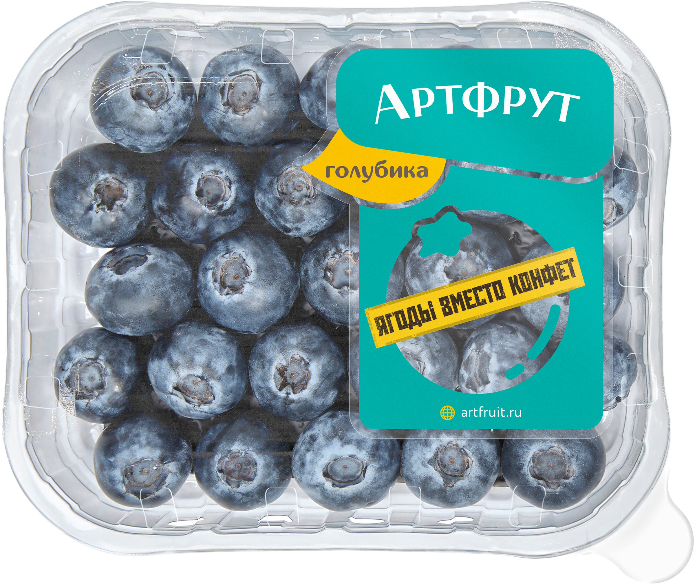 Изображение товара Голубика АРТФРУТ свежая 125г - натуральный суперфуд для здоровья Изображение товара Голубика АРТФРУТ свежая 125г - натуральный суперфуд для здоровья