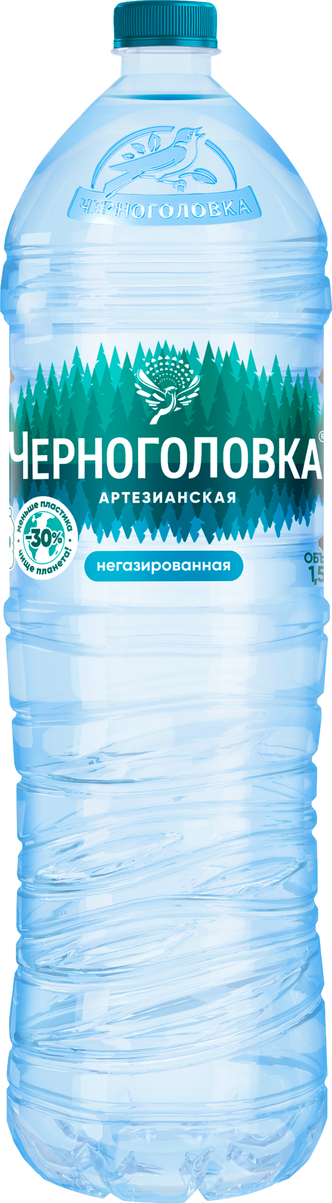 Изображение товара Вода питьевая ЧЕРНОГОЛОВКА артезианская негазированная, 1.5л Изображение товара Вода питьевая ЧЕРНОГОЛОВКА артезианская негазированная, 1.5л