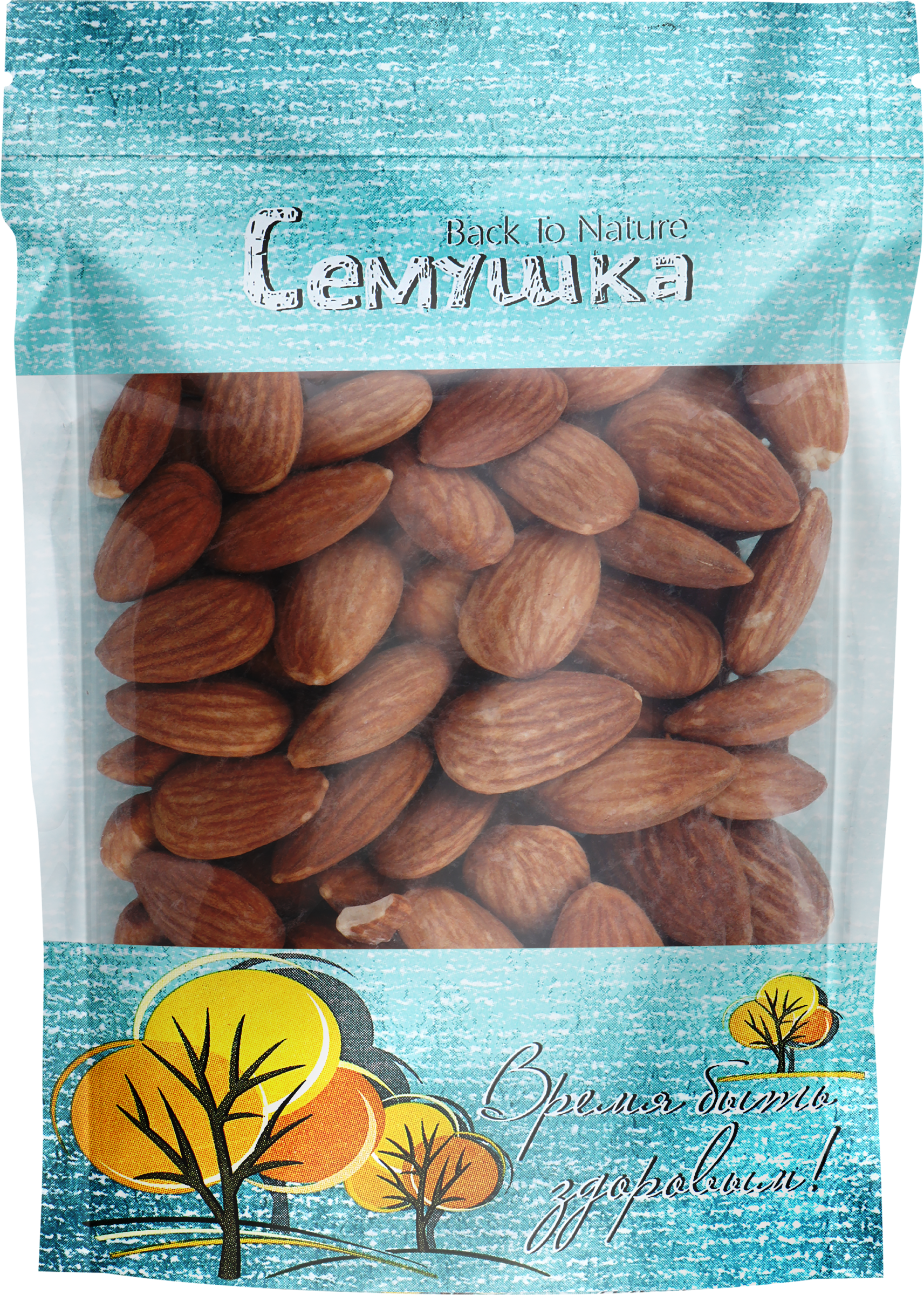 Изображение товара Миндаль жареный соленый СЕМУШКА 120г - вкусный и полезный перекус
