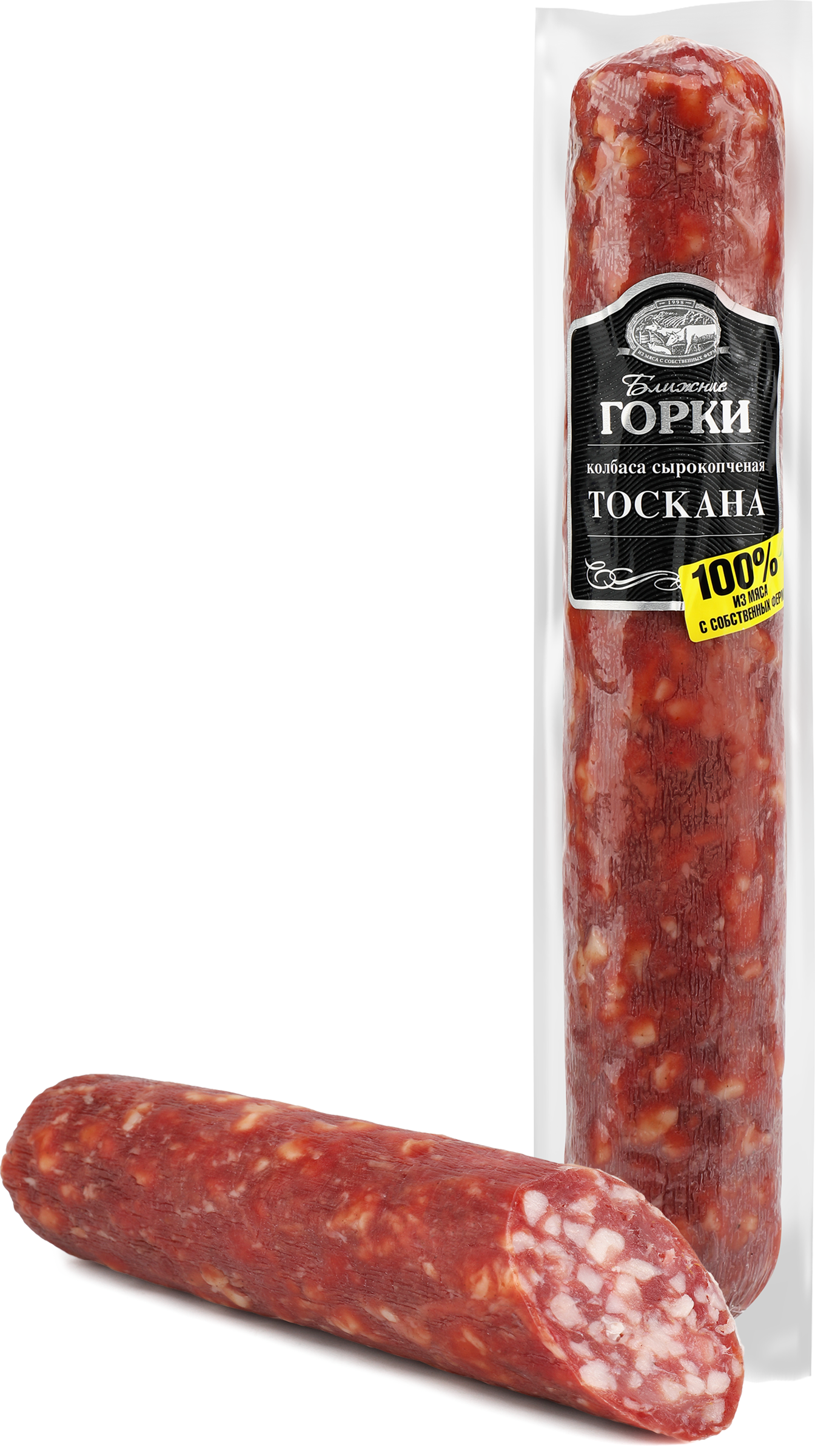 Изображение товара Колбаса сырокопченая Тоскана БЛИЖНИЕ ГОРКИ 530050 СССР сырокопченая Изображение товара Колбаса сырокопченая Тоскана БЛИЖНИЕ ГОРКИ 530050 СССР сырокопченая