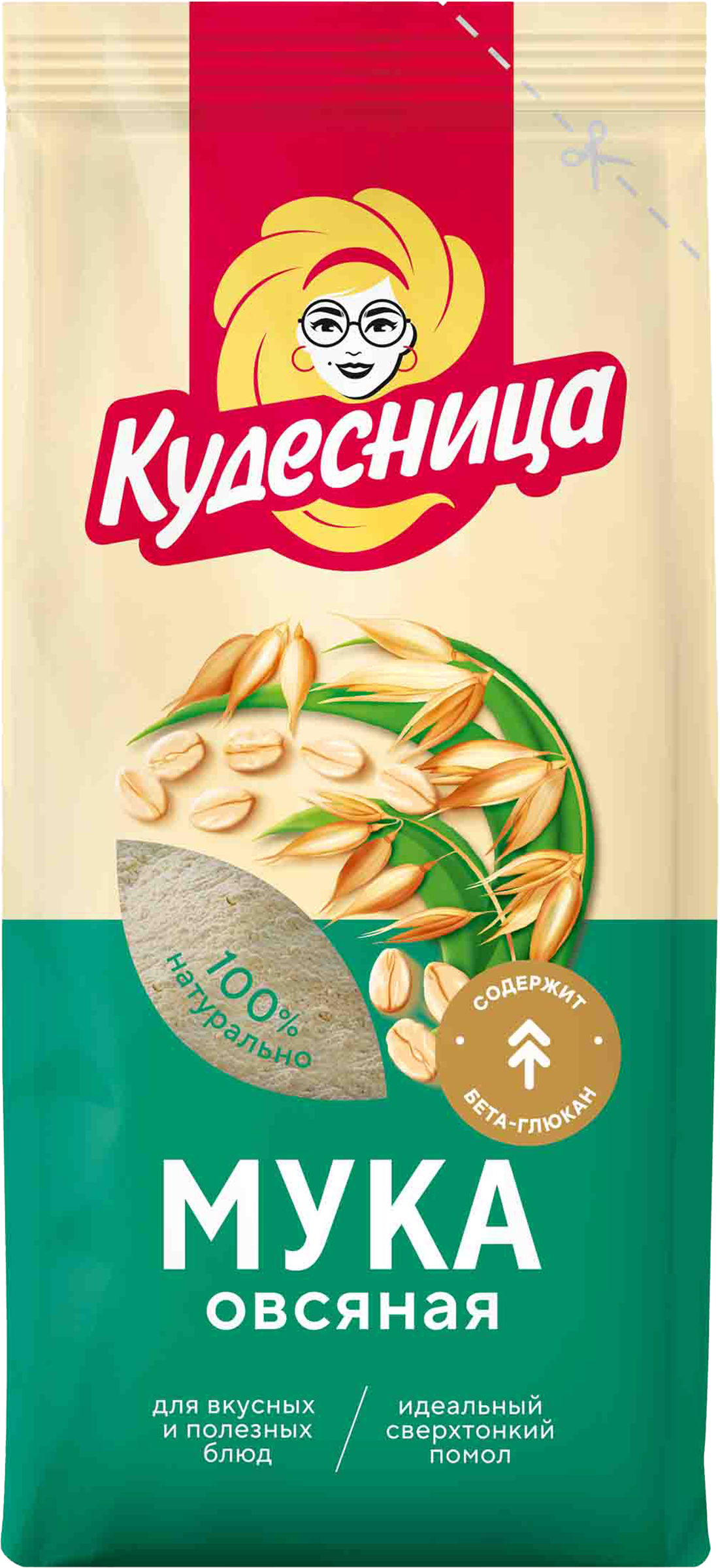 Изображение товара Мука овсяная КУДЕСНИЦА, 400г Изображение товара Мука овсяная КУДЕСНИЦА, 400г