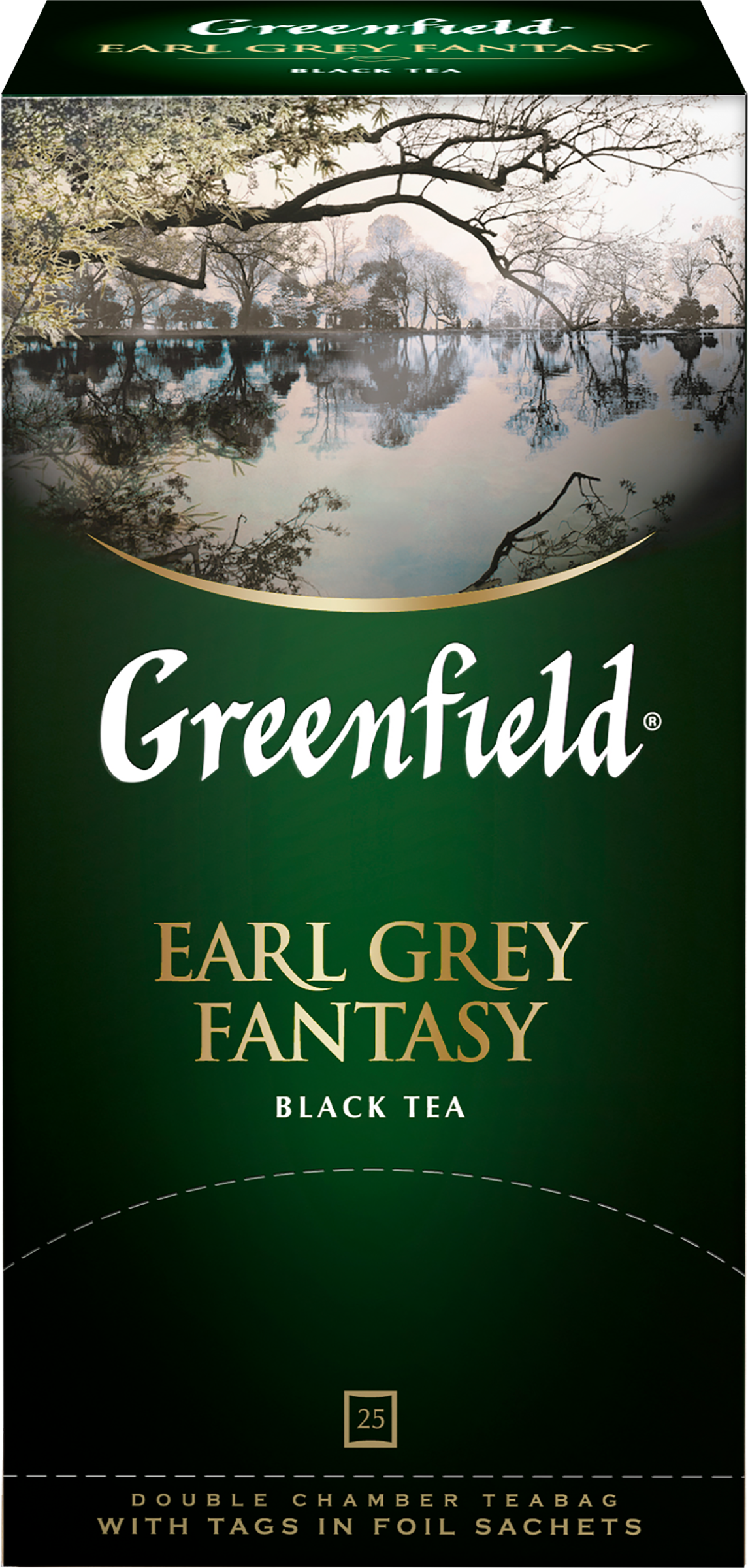 Изображение товара Чай черный GREENFIELD Earl Grey Fantasy с ароматом бергамота Изображение товара Чай черный GREENFIELD Earl Grey Fantasy с ароматом бергамота