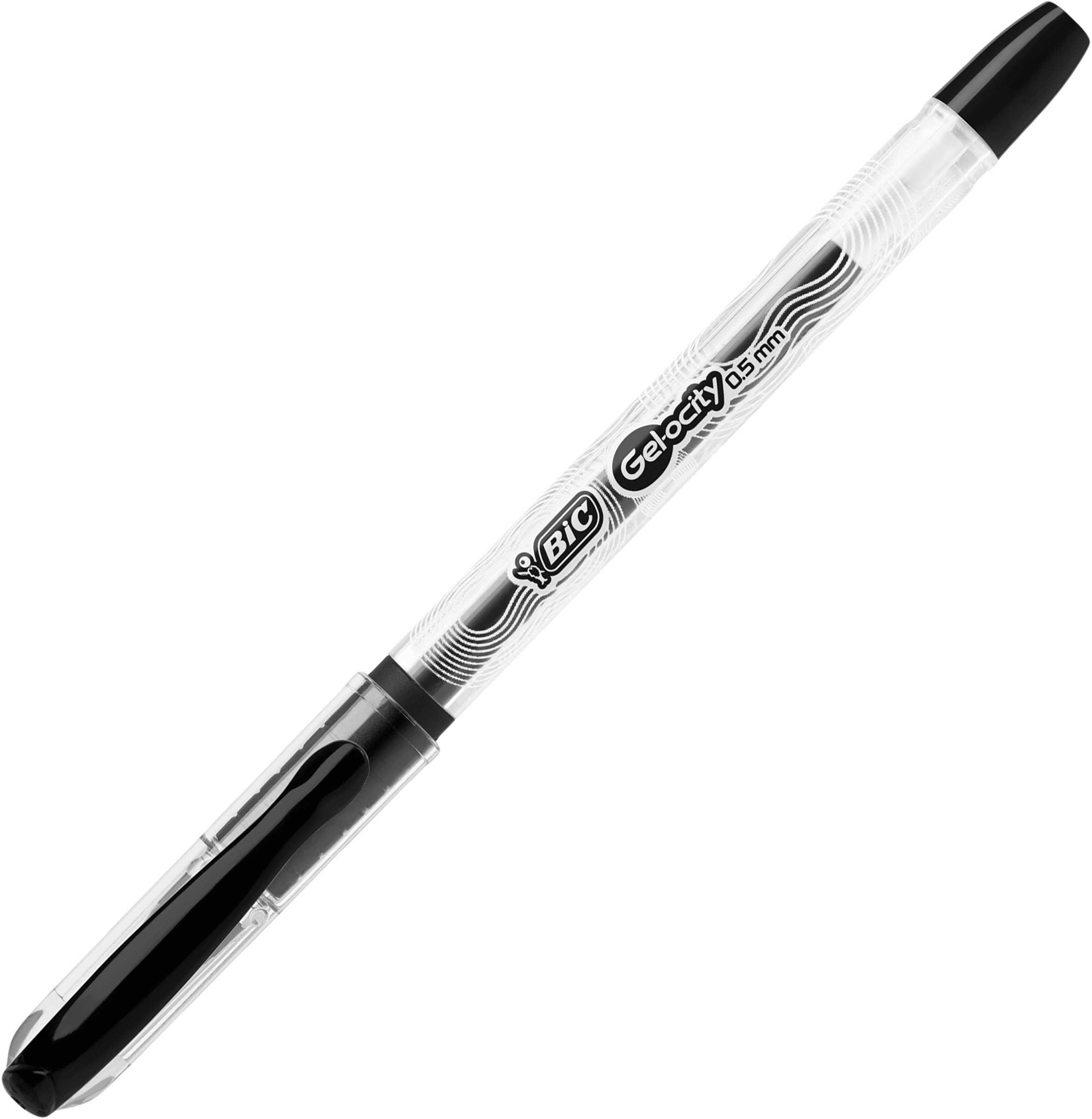 Изображение товара Гелевая ручка BIC Gel-Ocity Stick 0,5 мм черная с полупрозрачным корпусом Изображение товара Гелевая ручка BIC Gel-Ocity Stick 0,5 мм черная с полупрозрачным корпусом