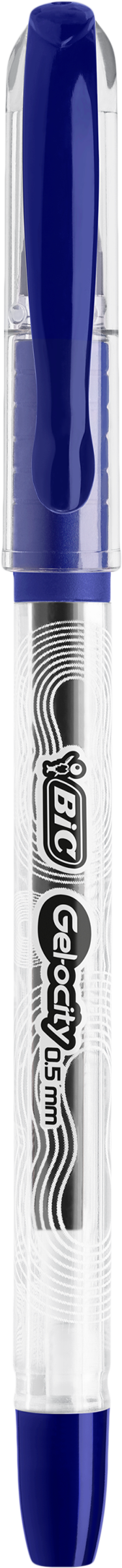Изображение товара Гелевая ручка BIC ДжелСтик 0,5мм синий корпус
