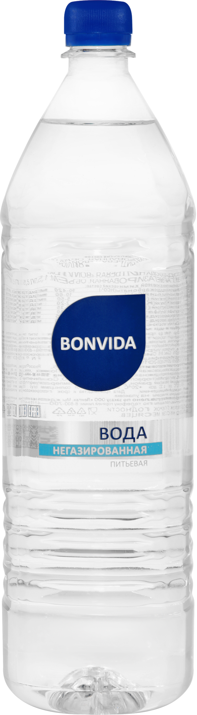 Изображение товара Вода питьевая BONVIDA негазированная, 1.5л