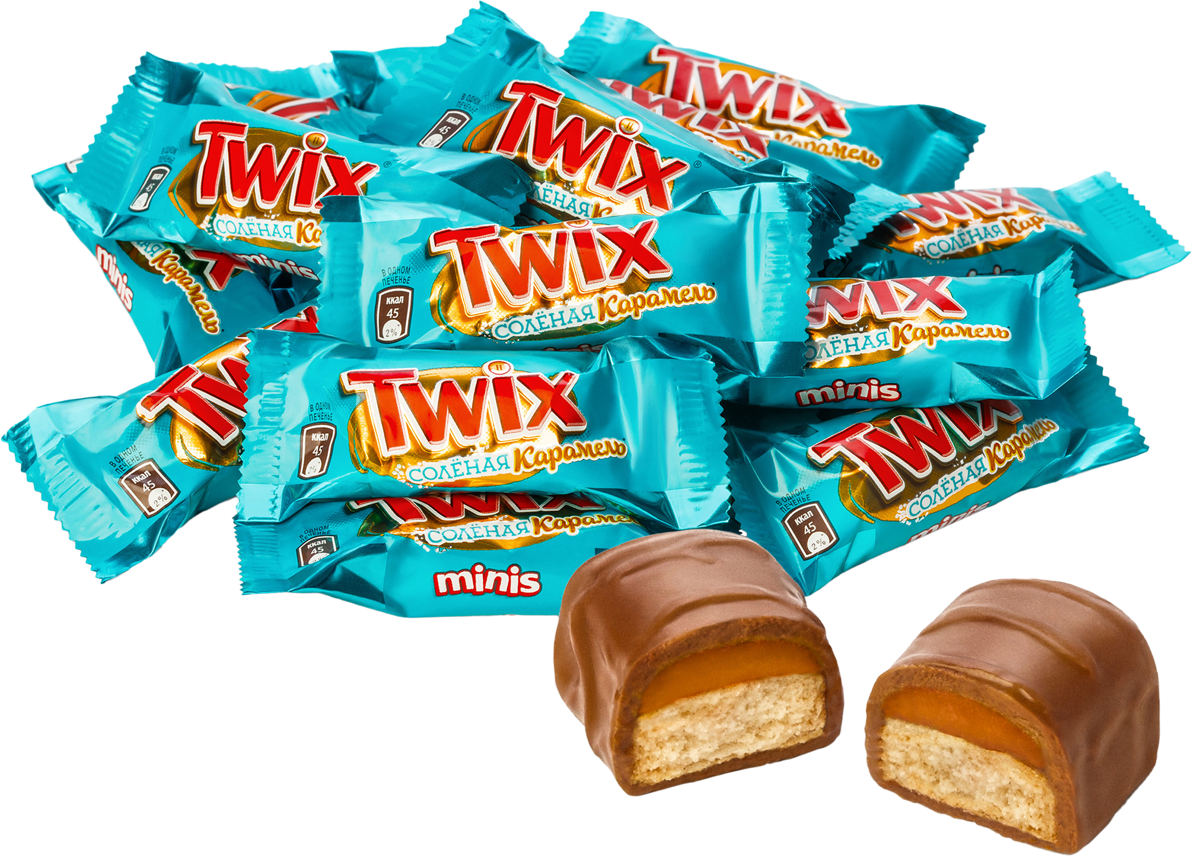 Изображение товара Печенье сахарное TWIX Minis Соленая карамель, покрытое молочным шоколадом, весовое Изображение товара Печенье сахарное TWIX Minis Соленая карамель, покрытое молочным шоколадом, весовое