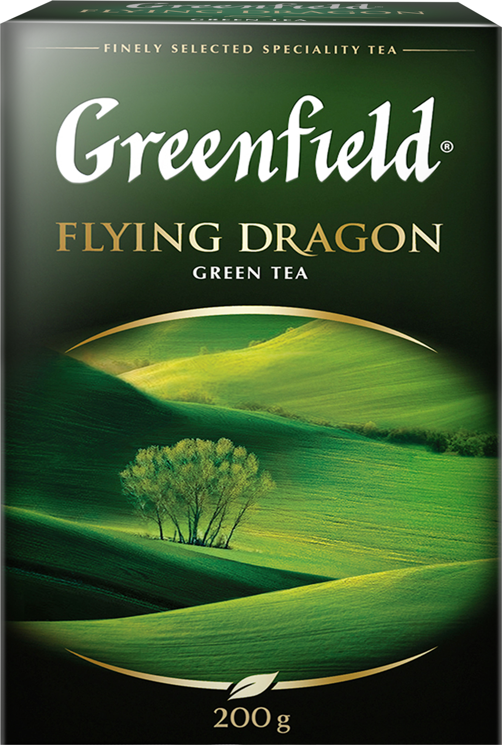 Изображение товара Чай зеленый GREENFIELD Flying Dragon листовой, 200г Изображение товара Чай зеленый GREENFIELD Flying Dragon листовой, 200г