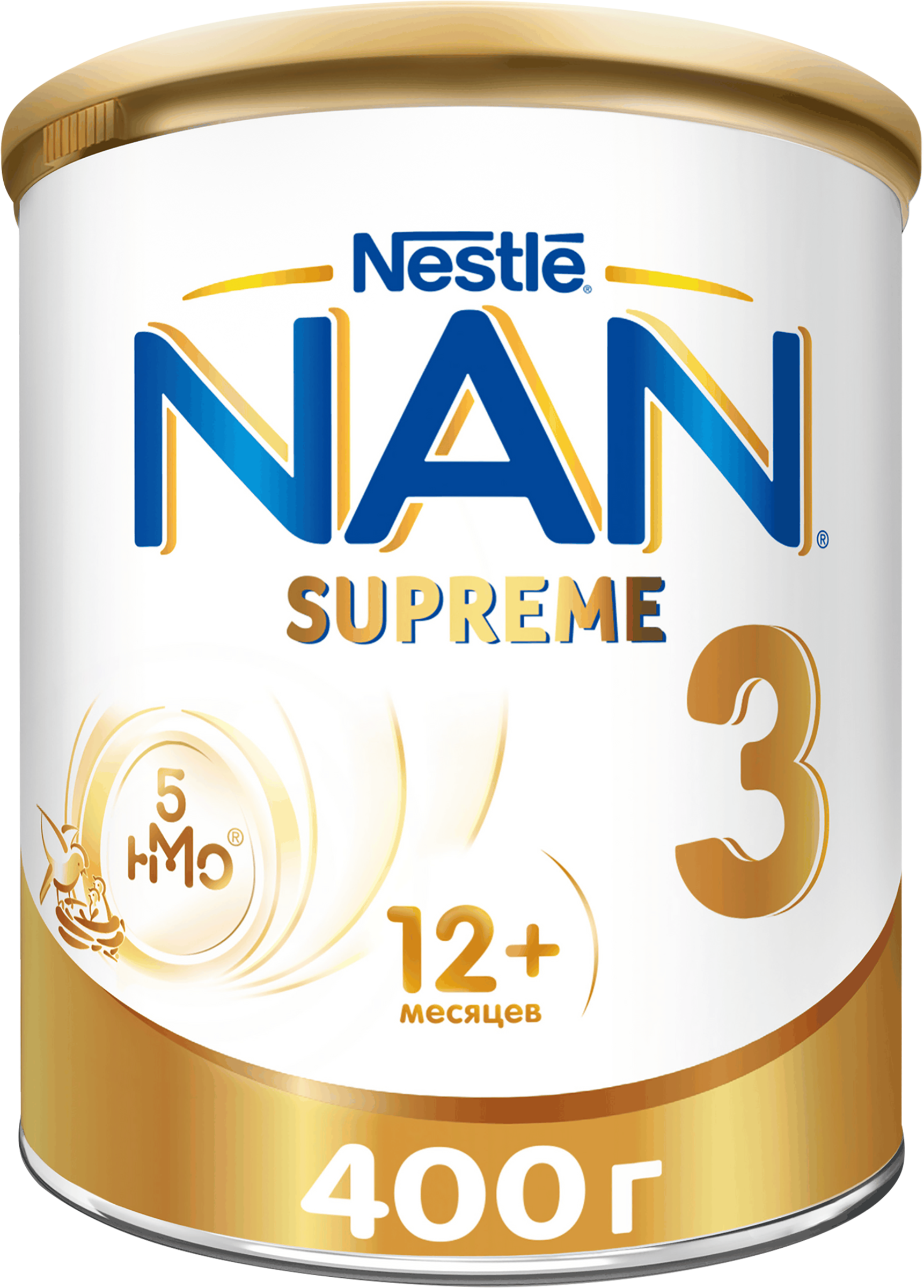 Изображение товара Смесь молочная NAN 3 Supreme для детей с 12 месяцев, 400г