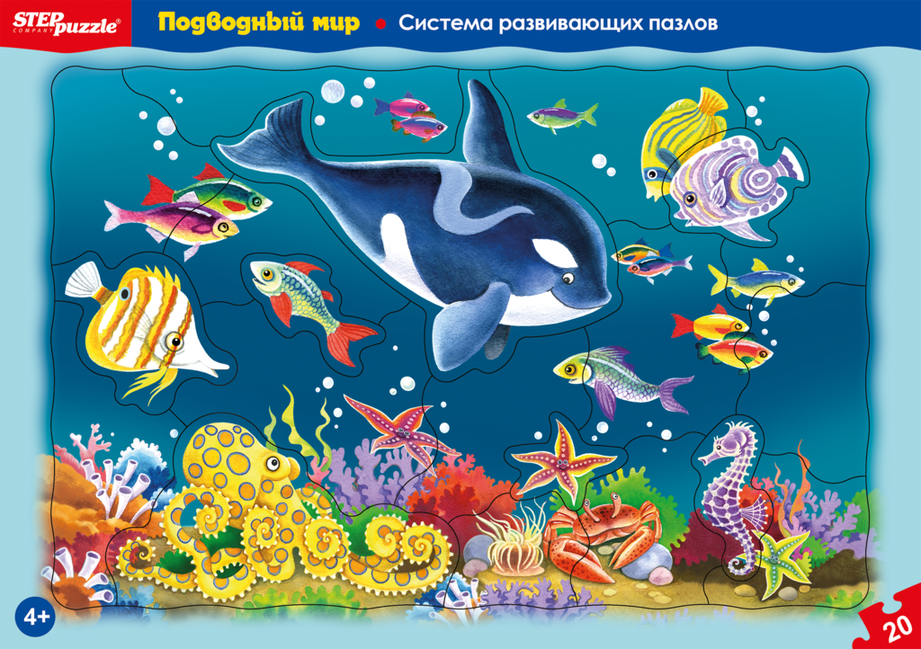 Изображение товара Детский пазл STEP PUZZLE 104 элемента для развития речи и мышления Изображение товара Детский пазл STEP PUZZLE 104 элемента для развития речи и мышления