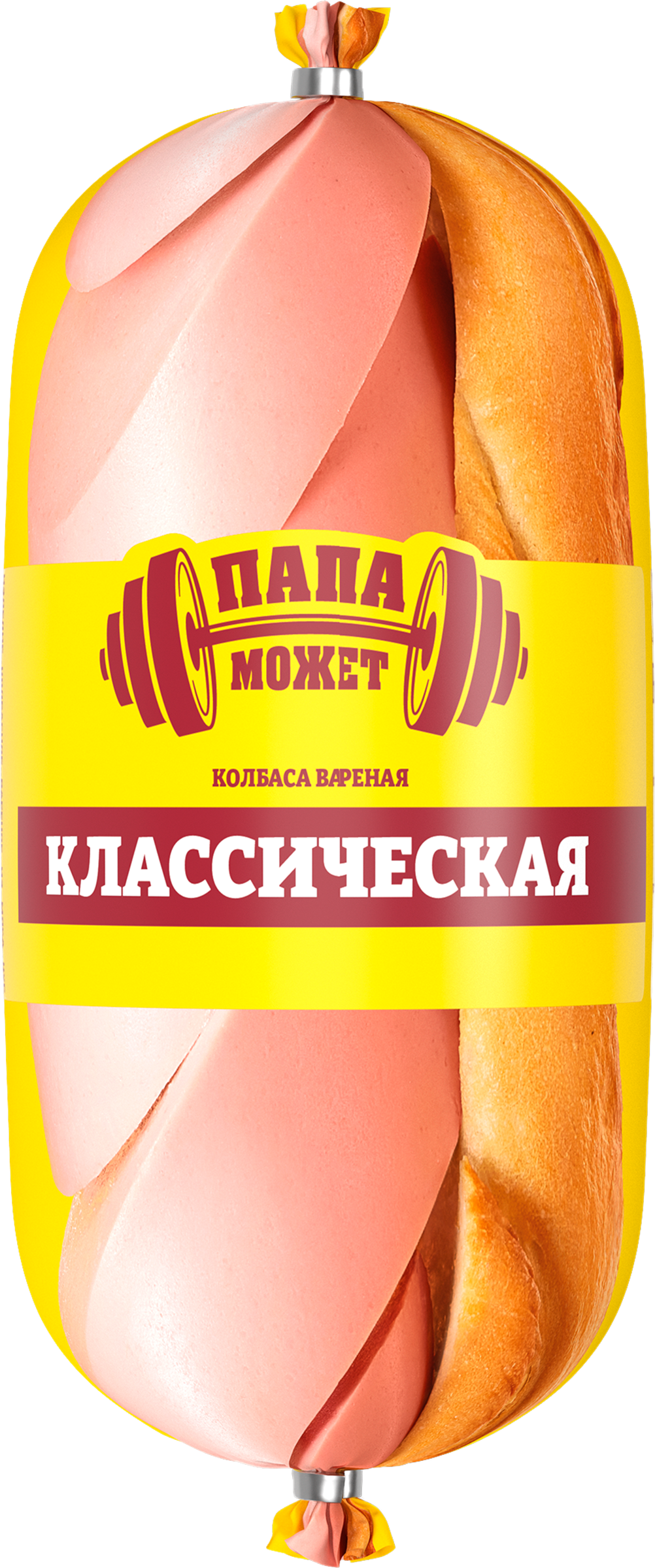 Изображение товара Колбаса вареная ПАПА МОЖЕТ Классическая весовая натуральная