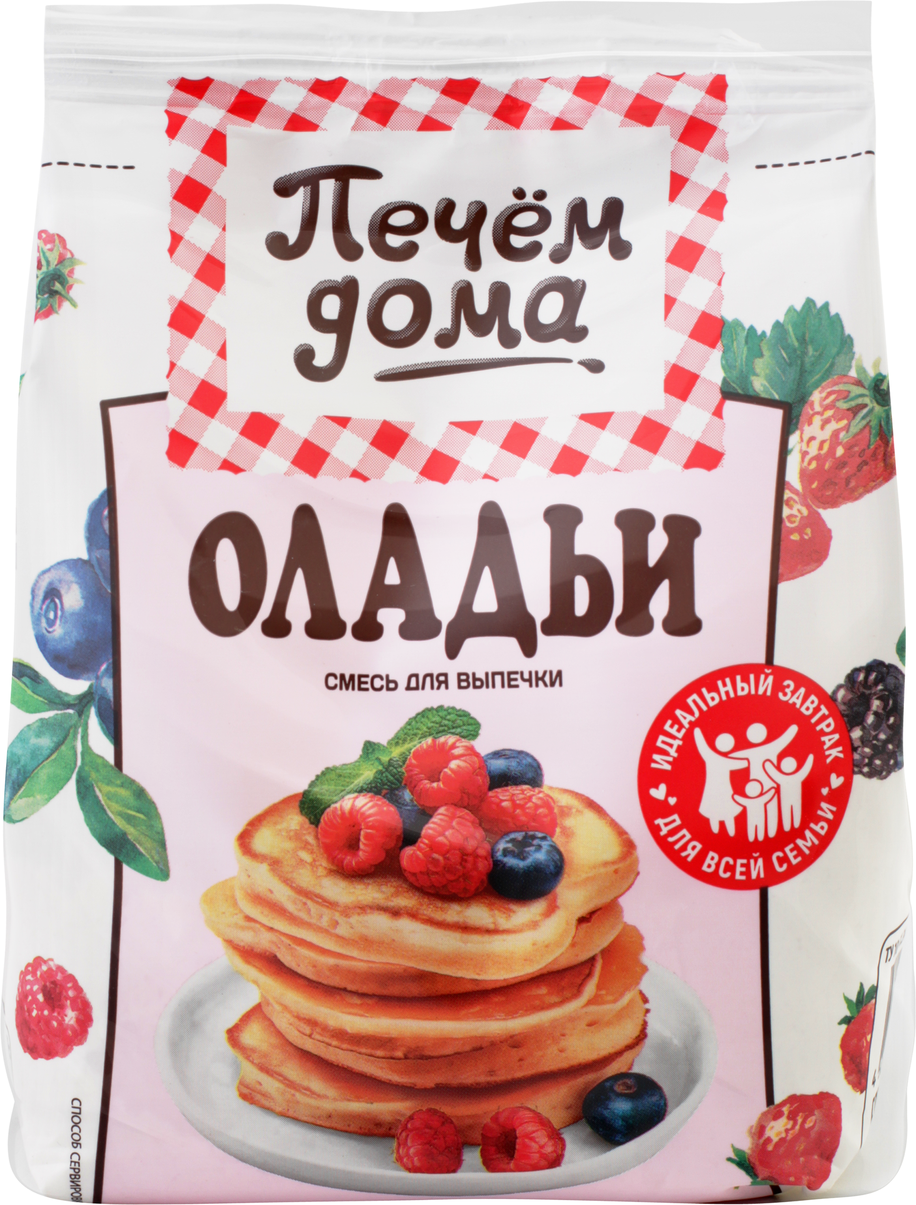 Изображение товара Смесь для выпечки ПЕЧЕМ ДОМА Оладьи, 250г Изображение товара Смесь для выпечки ПЕЧЕМ ДОМА Оладьи, 250г