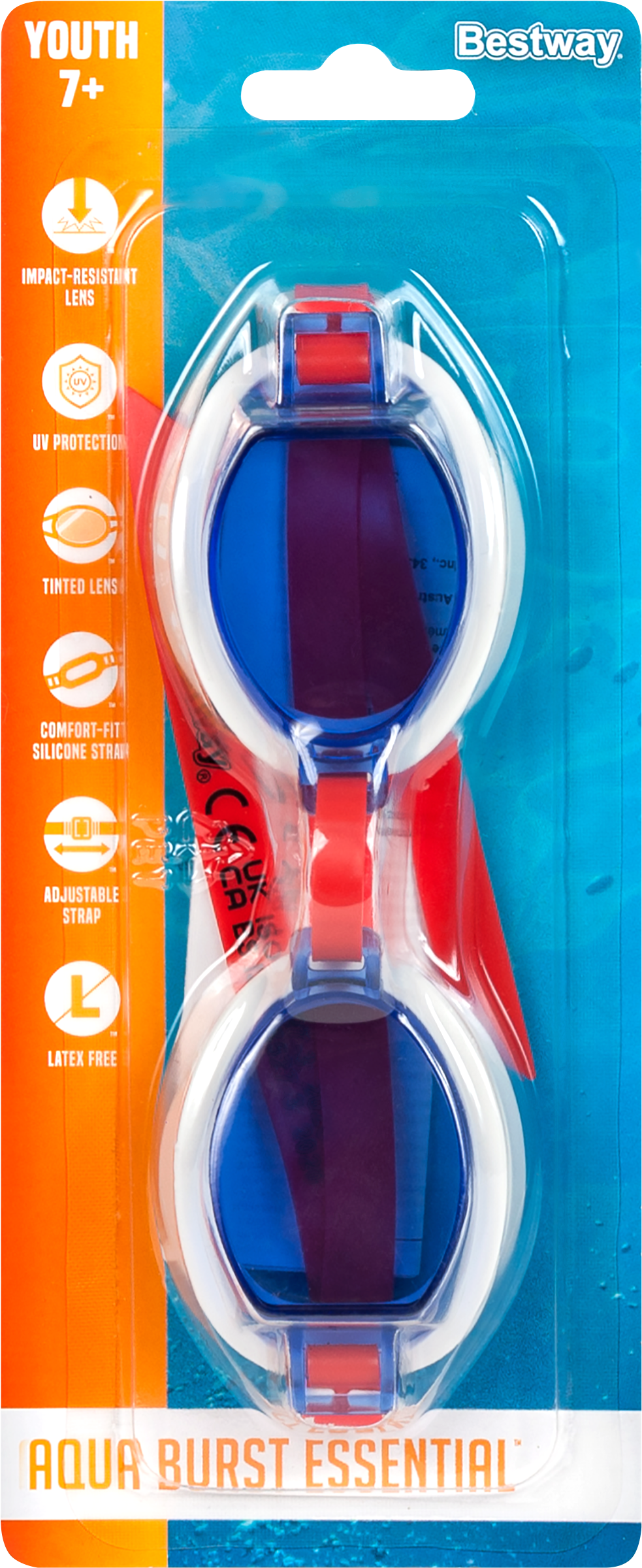 Изображение товара Очки для плавания подростковые BESTWAY Ocean Wave Арт 21048