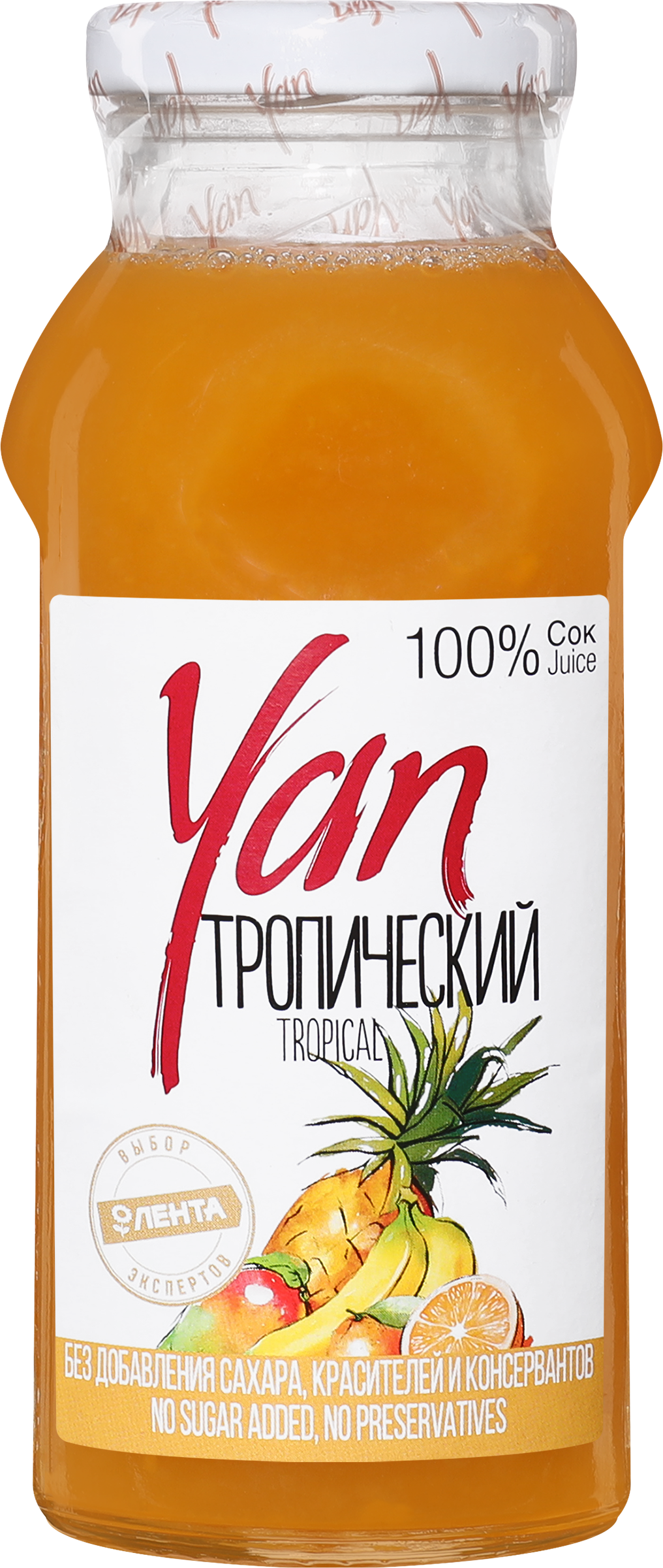 Изображение товара Сок YAN Тропический 0.25л натуральный без добавления сахара из Армении