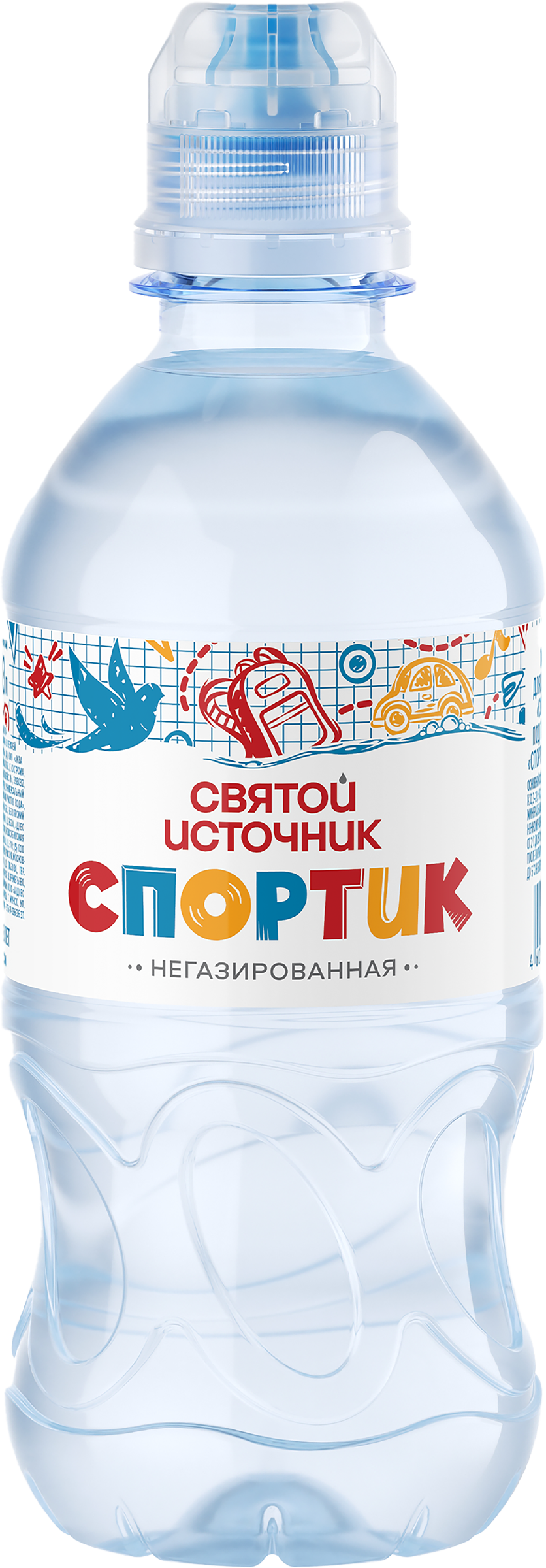Изображение товара Вода детская СВЯТОЙ ИСТОЧНИК Спортик негазированная, 0.33л Изображение товара Вода детская СВЯТОЙ ИСТОЧНИК Спортик негазированная, 0.33л