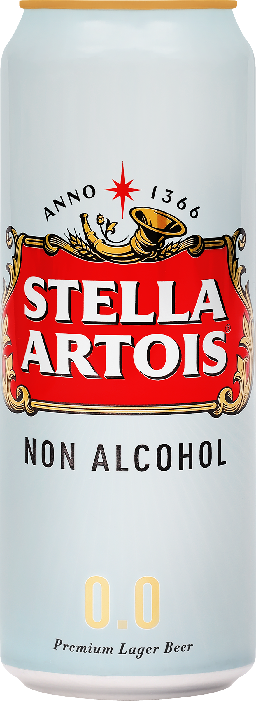 Изображение товара Пиво светлое безалкогольное STELLA ARTOIS 0,45л пастеризованное Изображение товара Пиво светлое безалкогольное STELLA ARTOIS 0,45л пастеризованное
