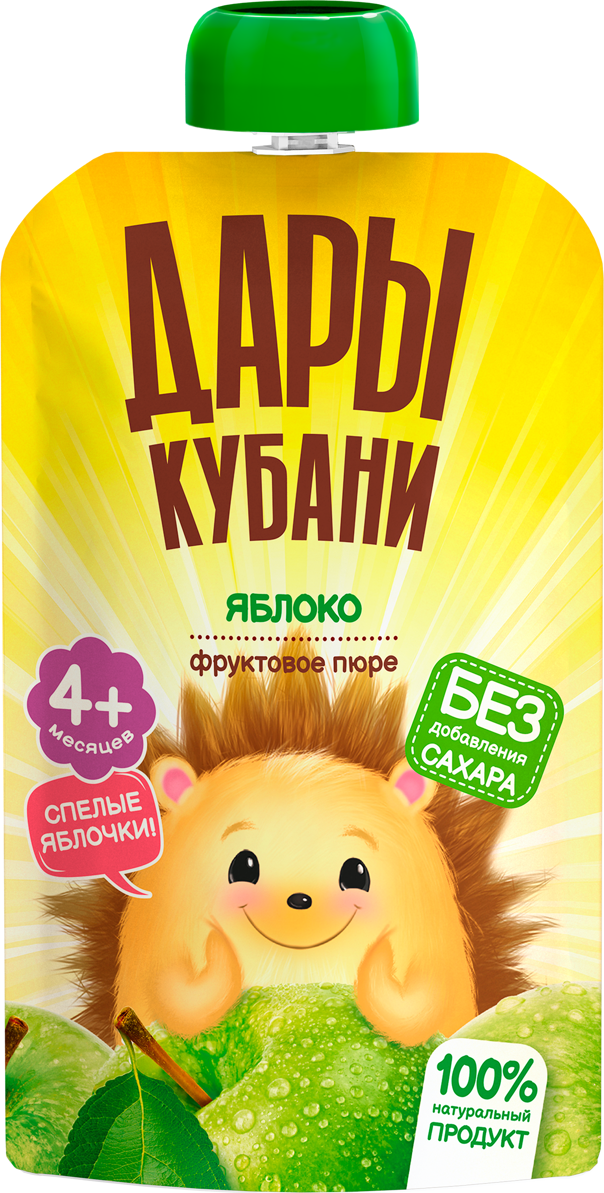 Изображение товара Пюре фруктовое ДАРЫ КУБАНИ Яблоко для детей с 4 месяцев, 90г Изображение товара Пюре фруктовое ДАРЫ КУБАНИ Яблоко для детей с 4 месяцев, 90г
