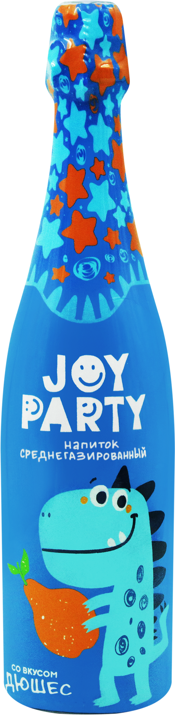 Изображение товара Детское шампанское JOY PARTY Дюшес 0,75л среднегазированный Изображение товара Детское шампанское JOY PARTY Дюшес 0,75л среднегазированный