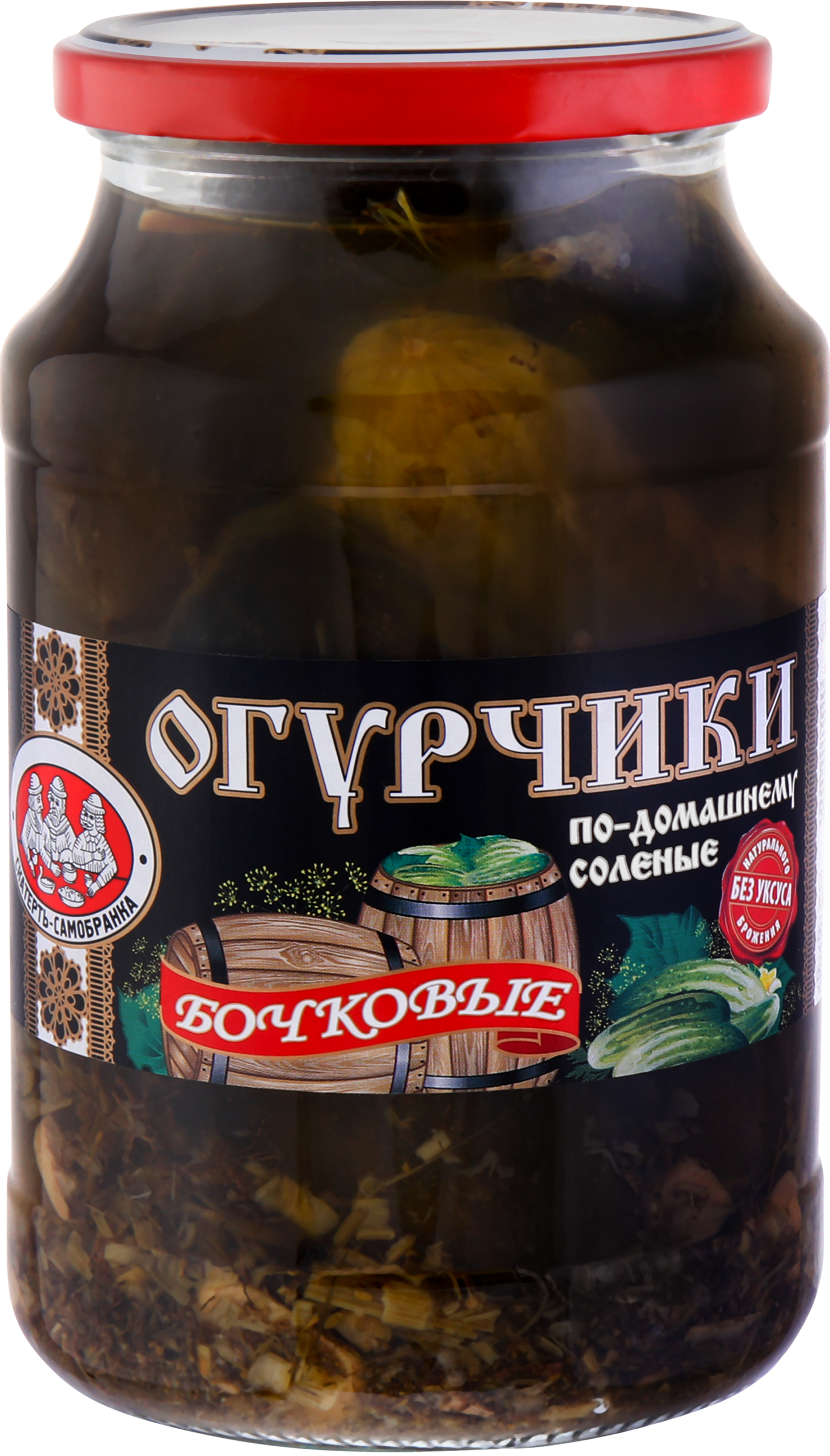 Изображение товара Огурцы соленые СКАТЕРТЬ-САМОБРАНКА Бочковые по-домашнему, 950мл Изображение товара Огурцы соленые СКАТЕРТЬ-САМОБРАНКА Бочковые по-домашнему, 950мл