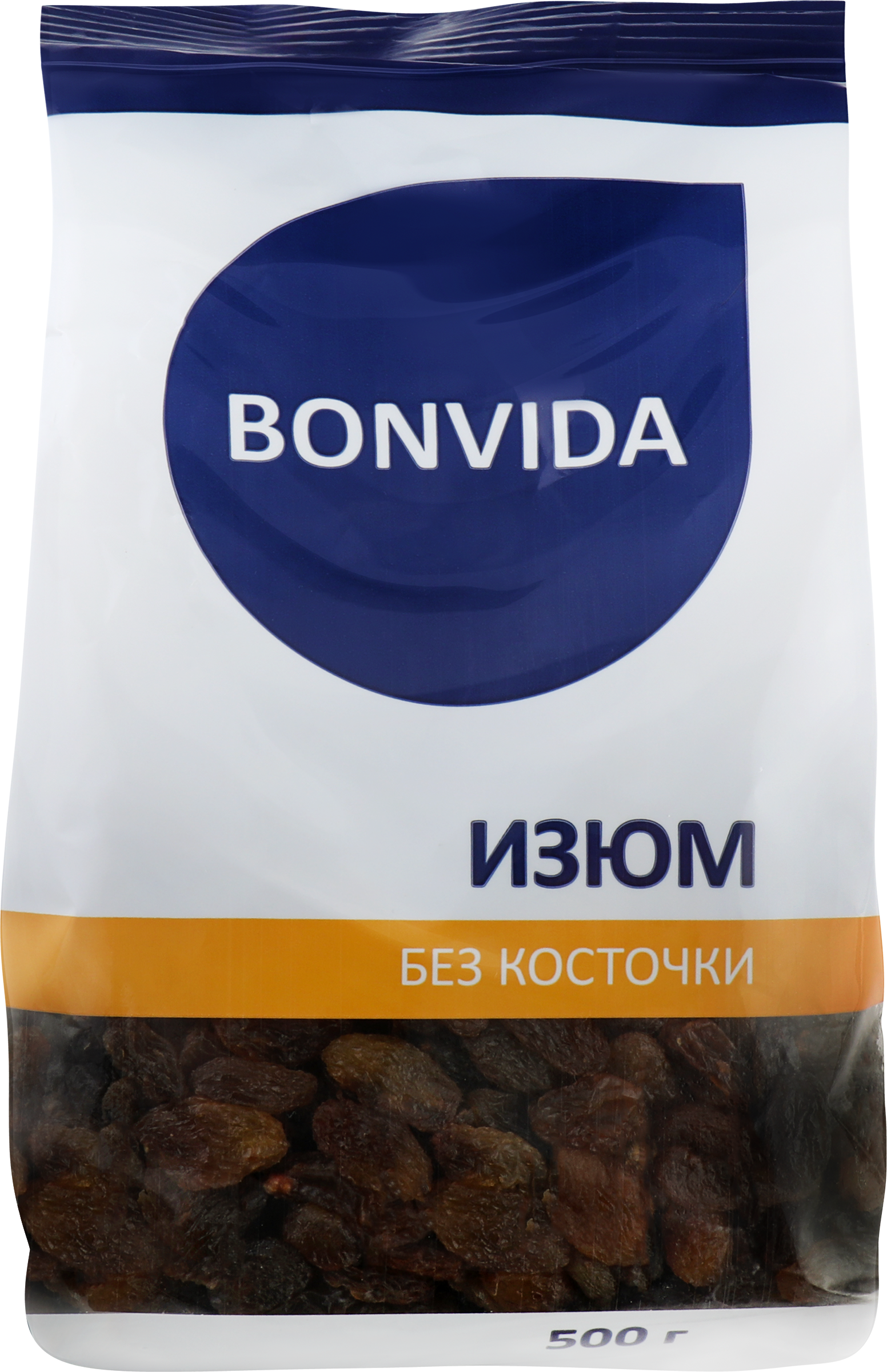 Изображение товара Изюм светлый BONVIDA, 500г Изображение товара Изюм светлый BONVIDA, 500г