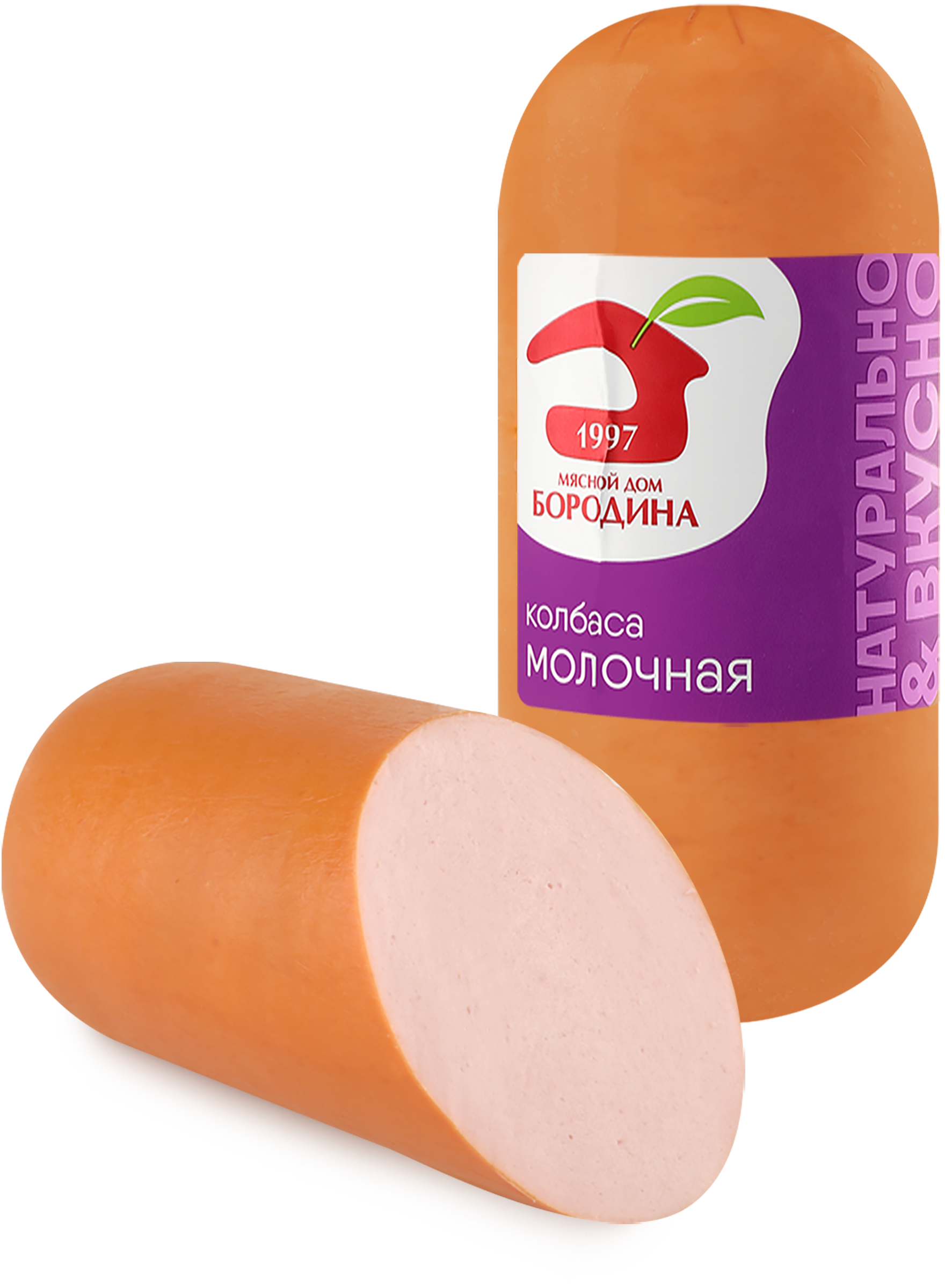 Изображение товара Колбаса вареная МД БОРОДИНА Молочная, 500г