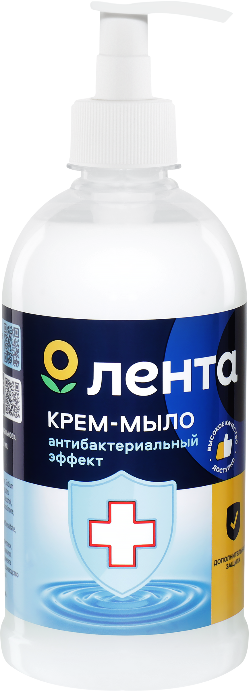 Изображение товара ЛЕНТА антибактериальное жидкое крем-мыло 500 мл