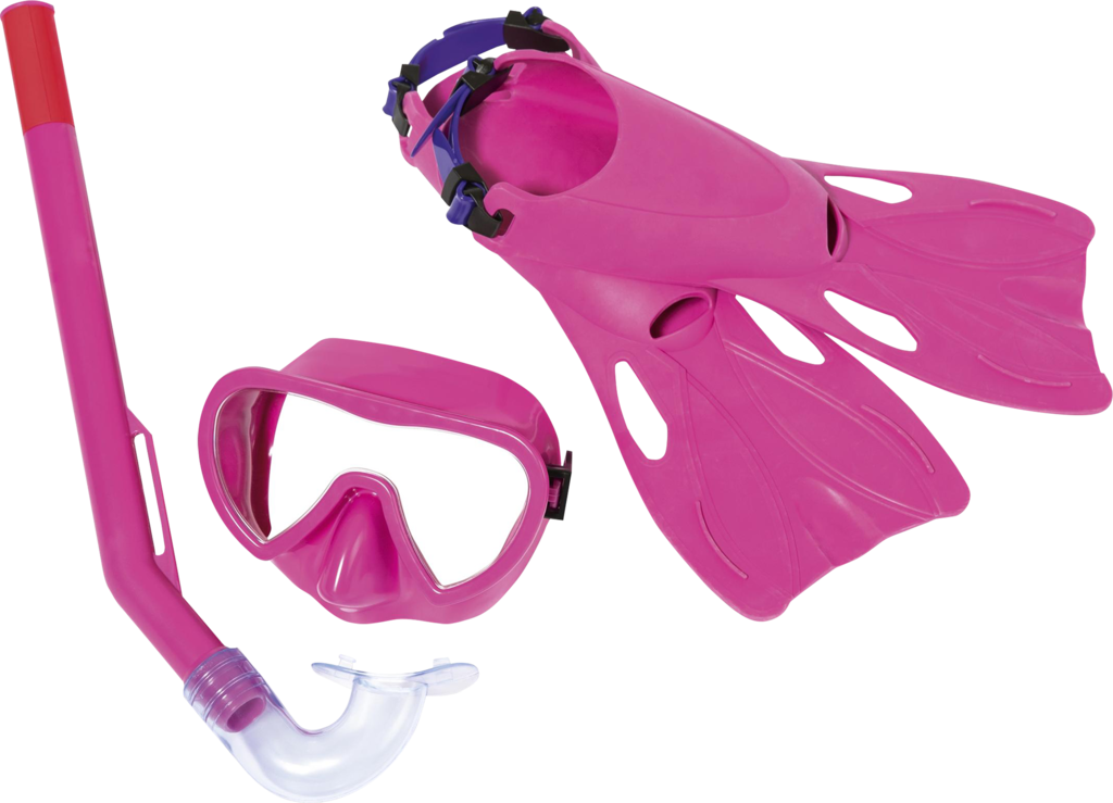 Изображение товара Набор для ныряния BESTWAY Hydro-Swim, маска, трубка и ласты, Арт. 25039 Изображение товара Набор для ныряния BESTWAY Hydro-Swim, маска, трубка и ласты, Арт. 25039
