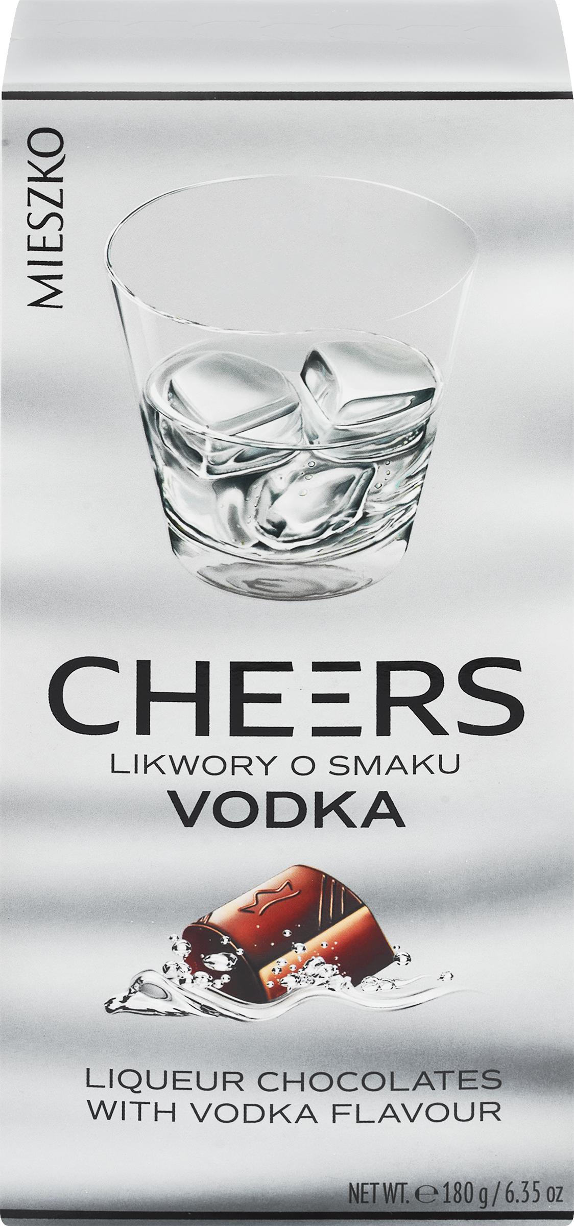 Изображение товара Конфеты шоколадные MIESZKO Vodka 180г с водкой и шоколадом