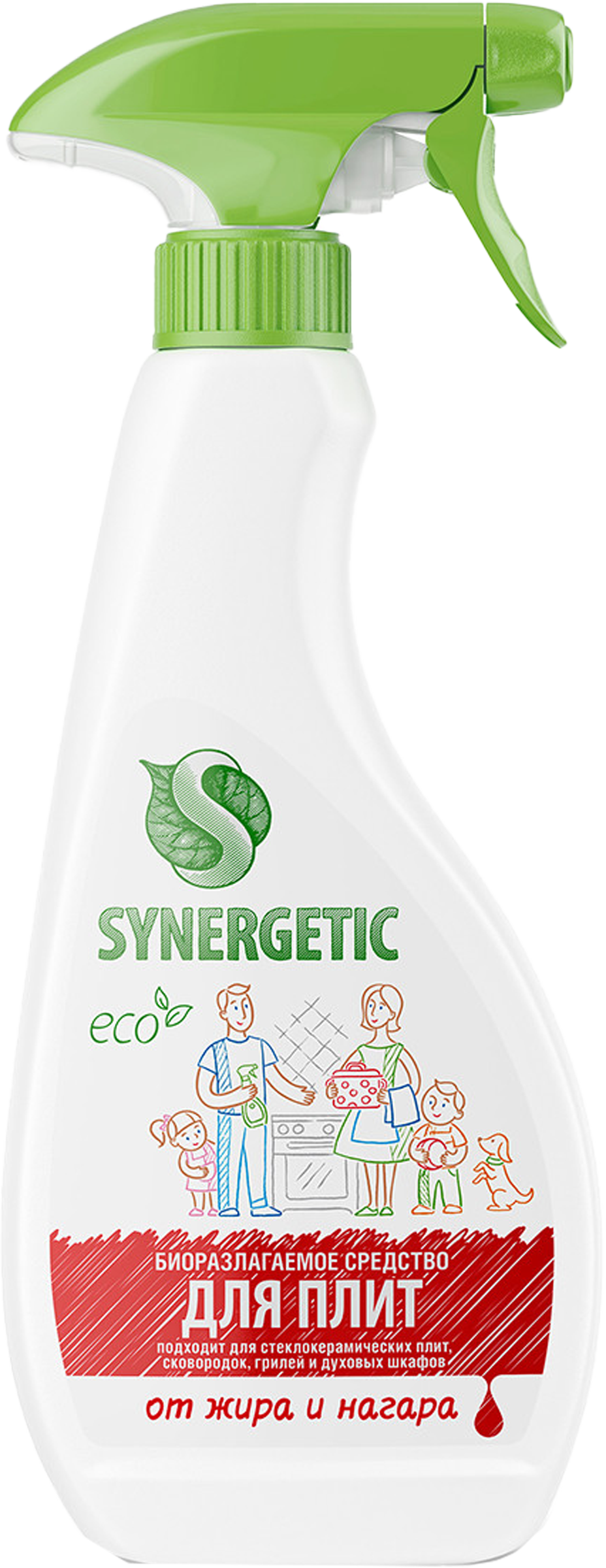 Изображение товара Средство для удаления жира и нагара SYNERGETIC биоразлагаемое, 500мл Изображение товара Средство для удаления жира и нагара SYNERGETIC биоразлагаемое, 500мл