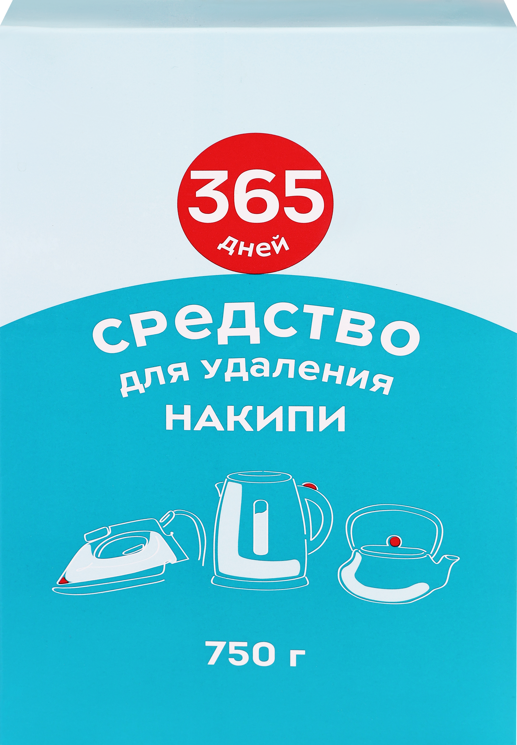 Изображение товара Средство для удаления накипи 365 ДНЕЙ Антинакипин, 750г