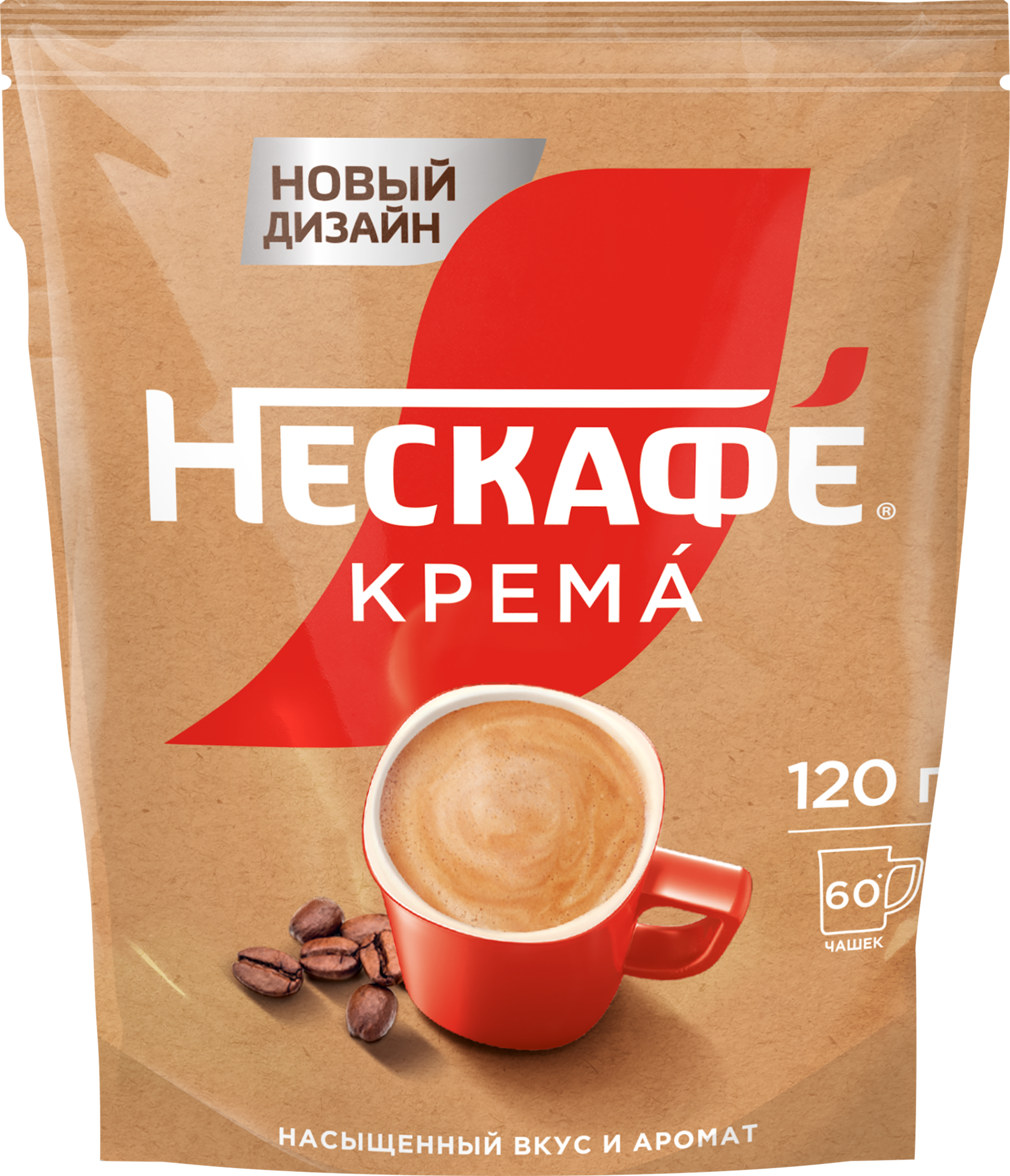 Изображение товара Растворимый кофе НЕСКАФЕ Классик Крема, насыщенный вкус и пенка