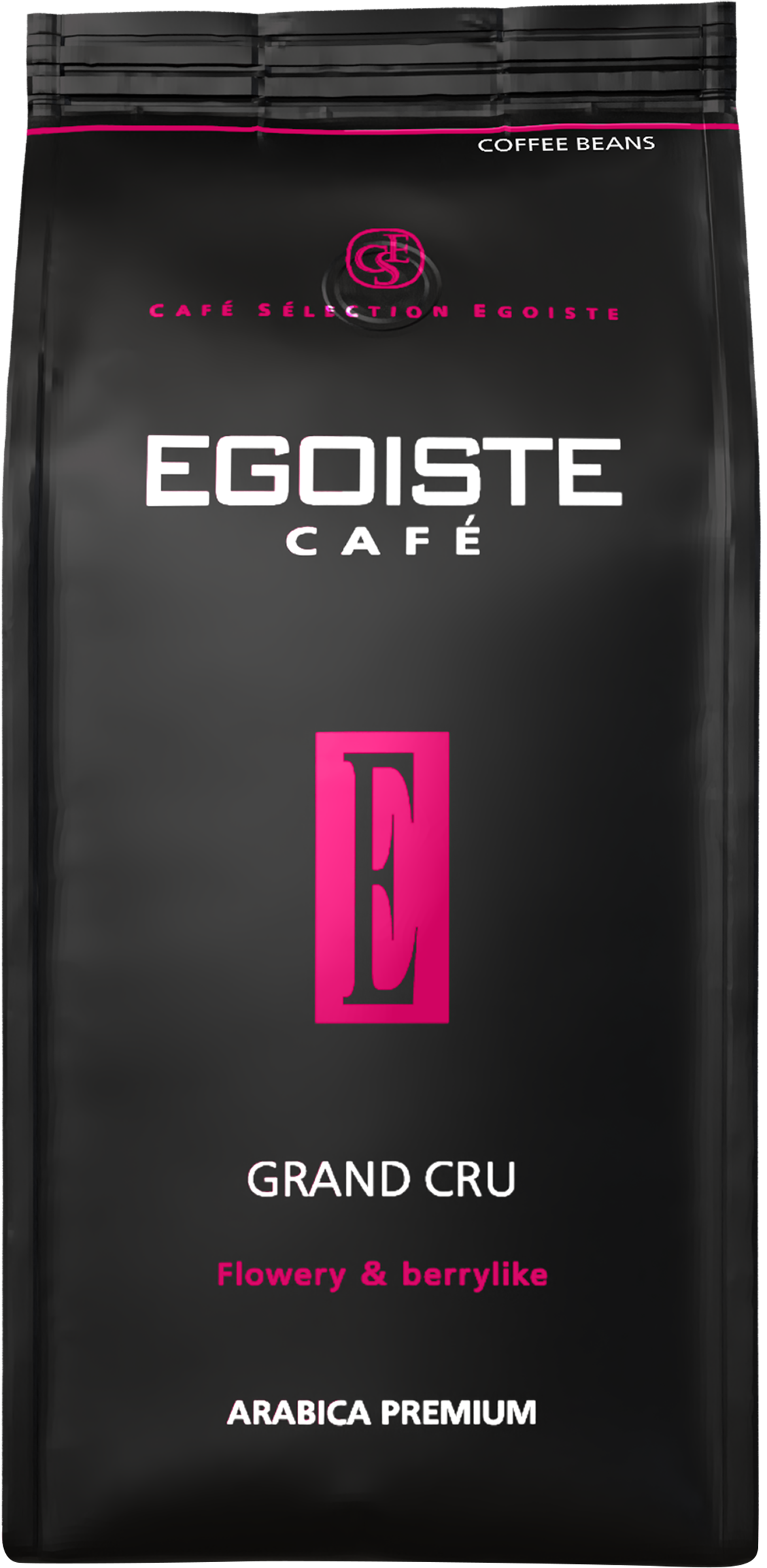 Изображение товара Кофе зерновой EGOISTE Grand Cru - средняя обжарка, 250г Изображение товара Кофе зерновой EGOISTE Grand Cru - средняя обжарка, 250г