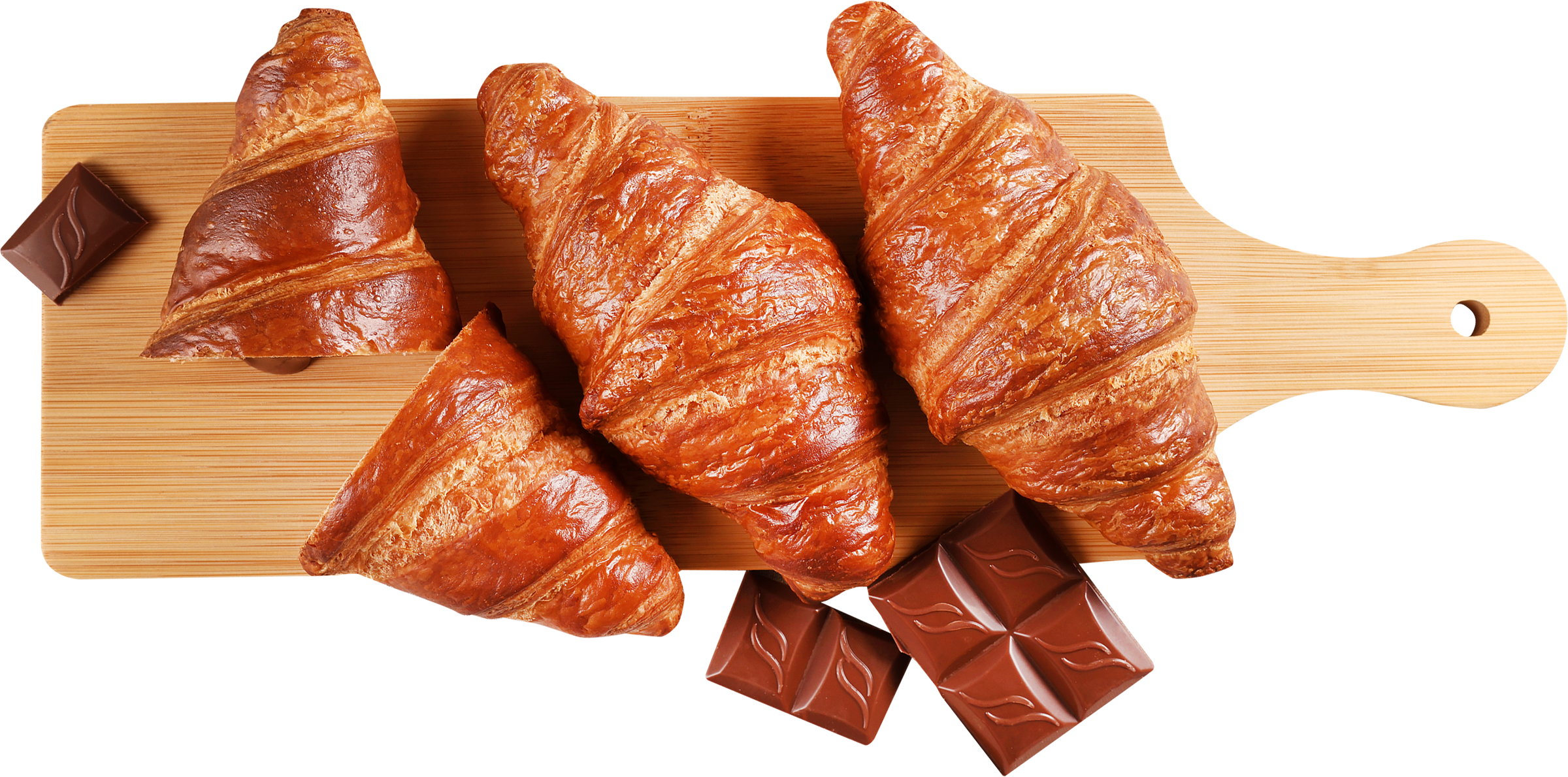 Изображение товара Круассан ЛЕНТА FRESH с шоколадной начинкой, 55г