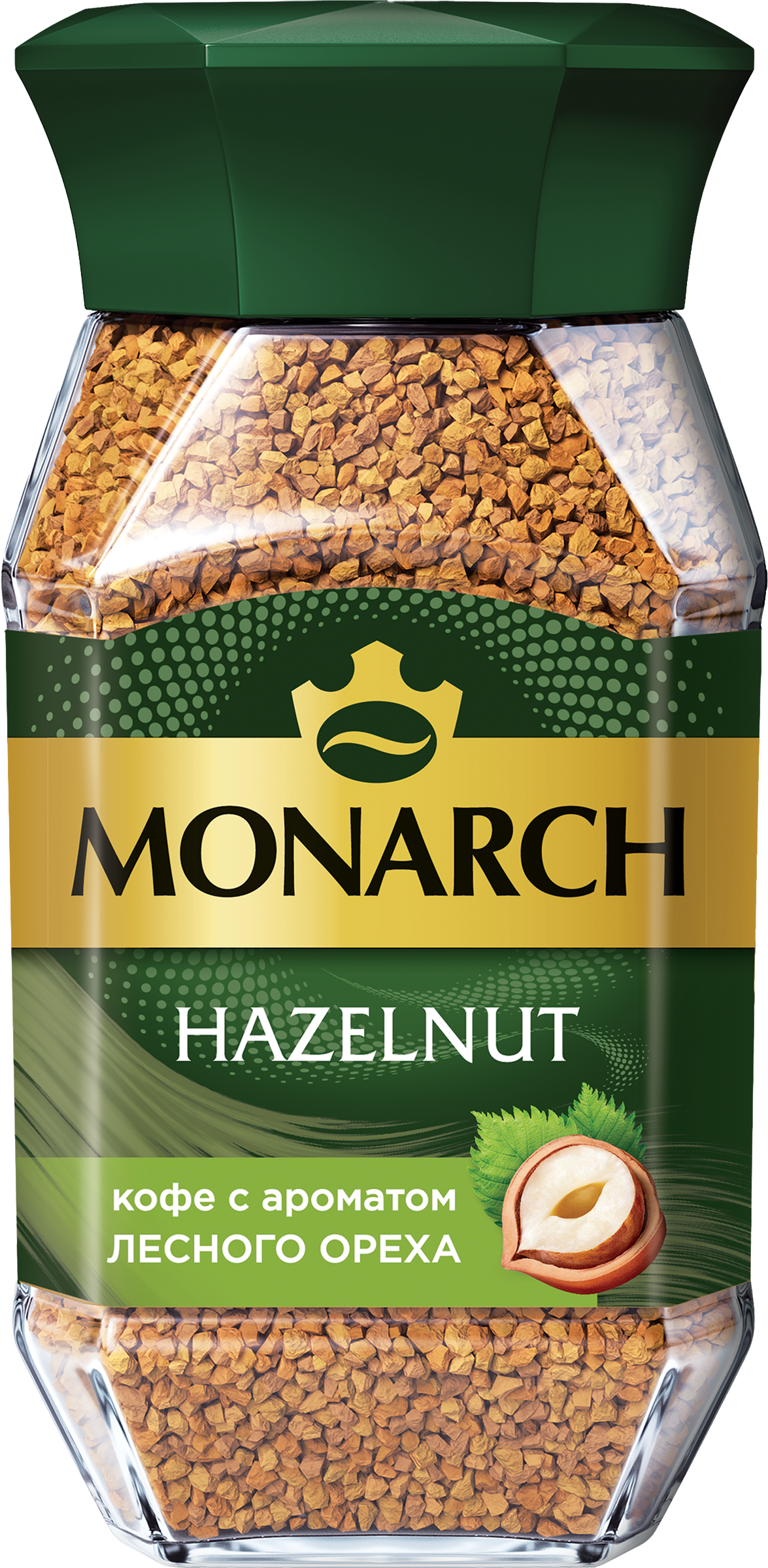 Изображение товара Кофе растворимый MONARCH Hazelnut с ароматом лесного ореха, 95 г