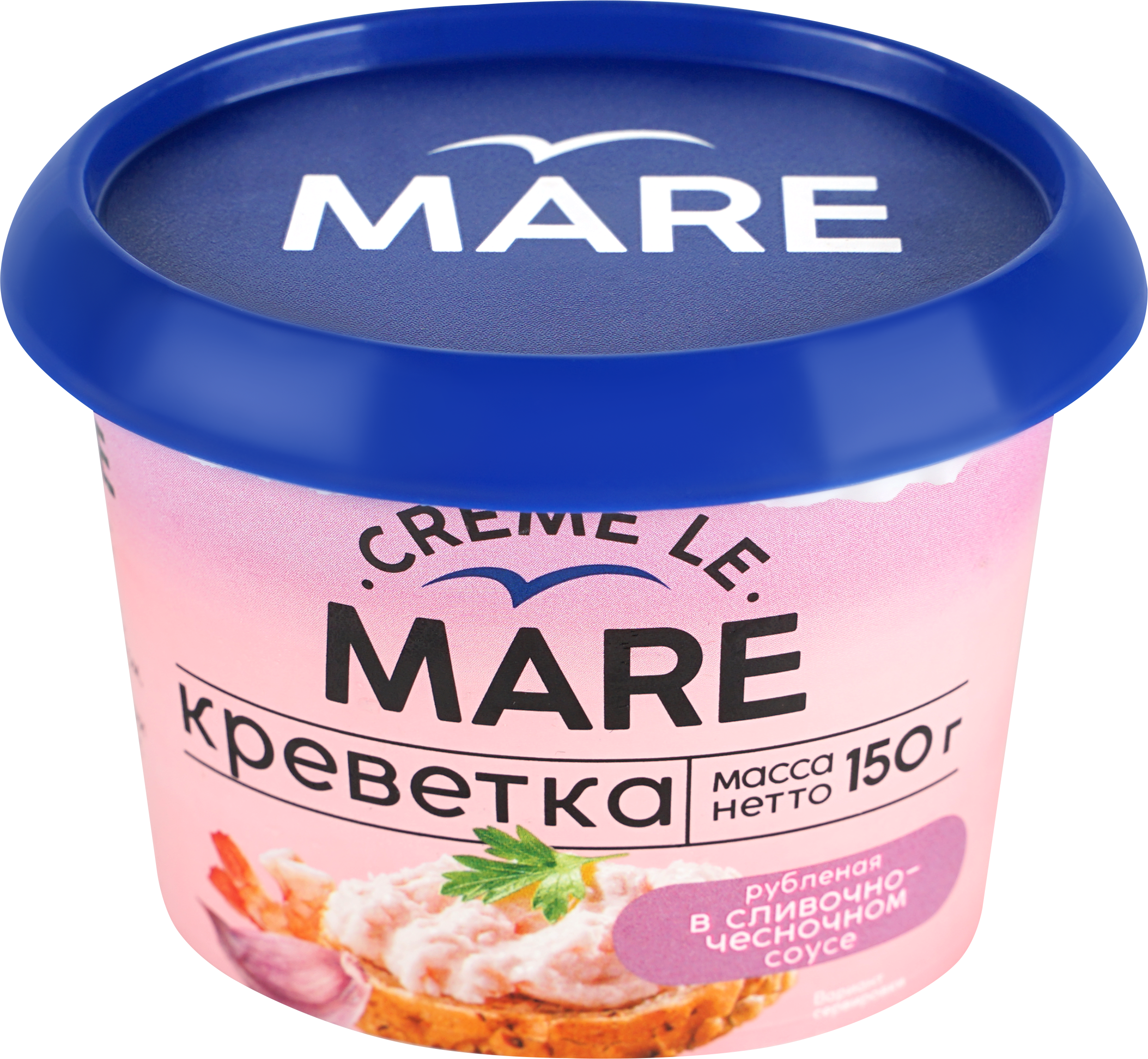 Изображение товара Креветка MARE в сливочно-чесночном соусе 150г - деликатес для изысканных закусок Изображение товара Креветка MARE в сливочно-чесночном соусе 150г - деликатес для изысканных закусок