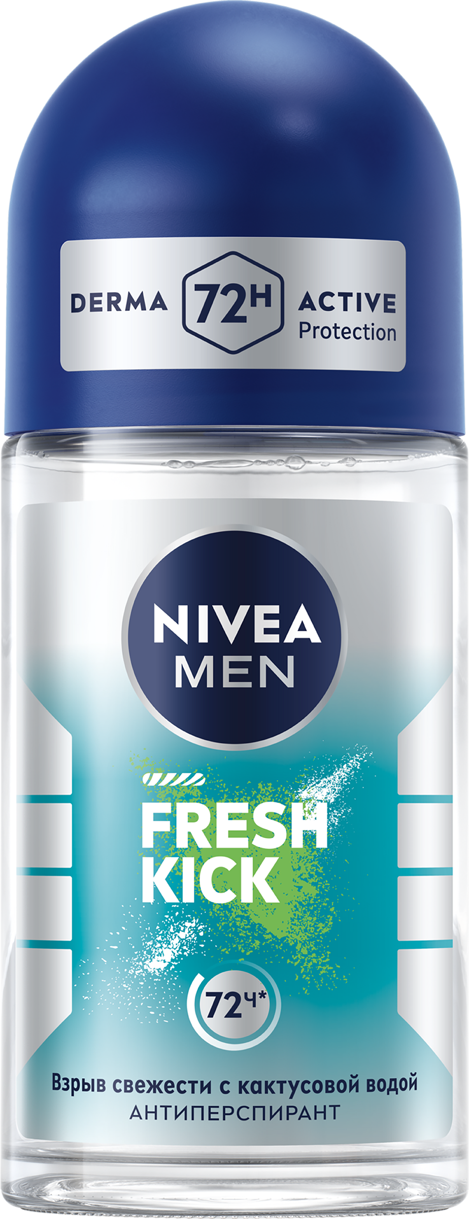 Изображение товара Мужской антиперспирант роликовый NIVEA Men Fresh Kick 50мл Изображение товара Мужской антиперспирант роликовый NIVEA Men Fresh Kick 50мл