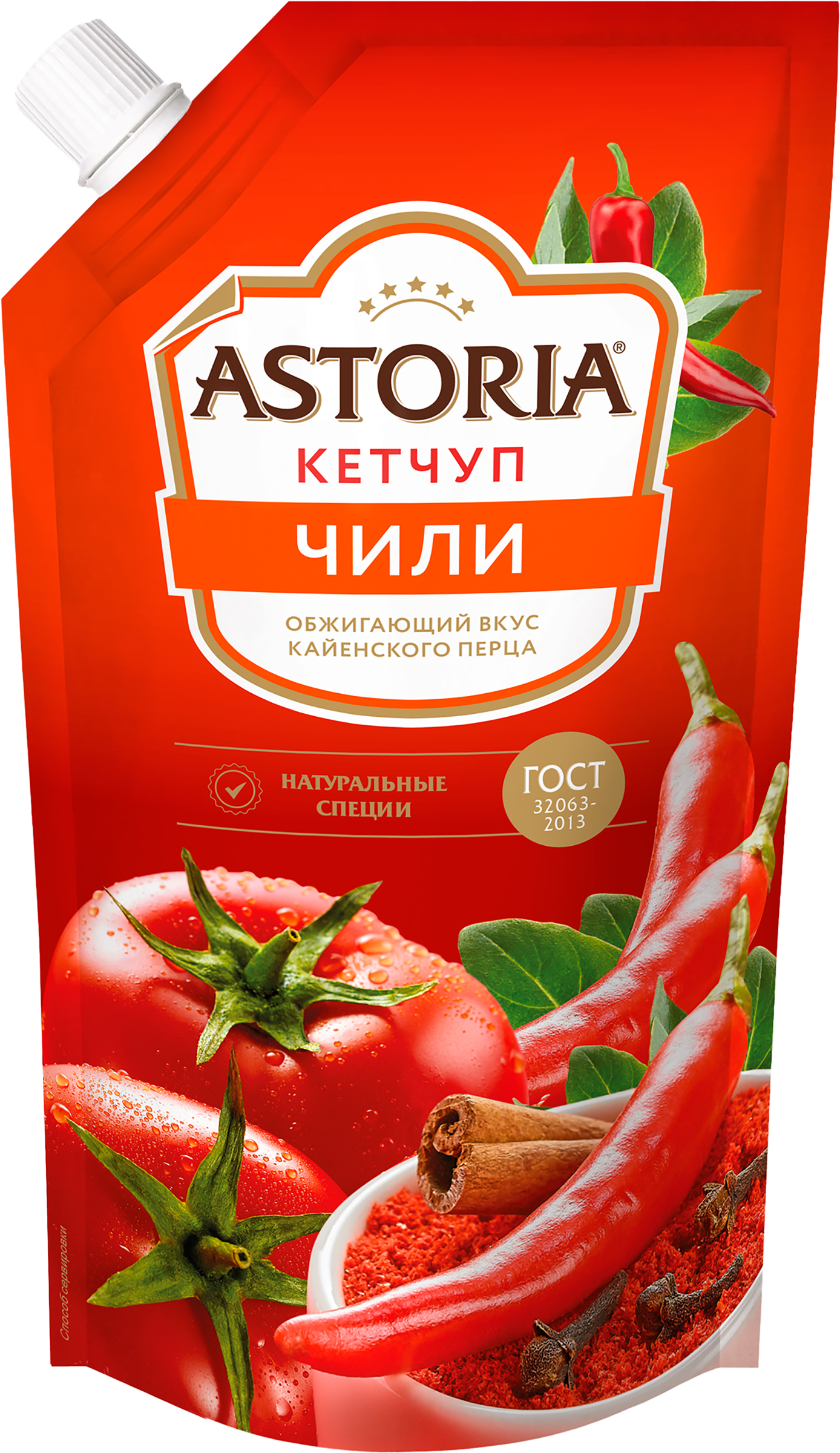 Изображение товара Кетчуп АСТОРИЯ Чили, 330г - вкусный томатный соус с перцем Изображение товара Кетчуп АСТОРИЯ Чили, 330г - вкусный томатный соус с перцем