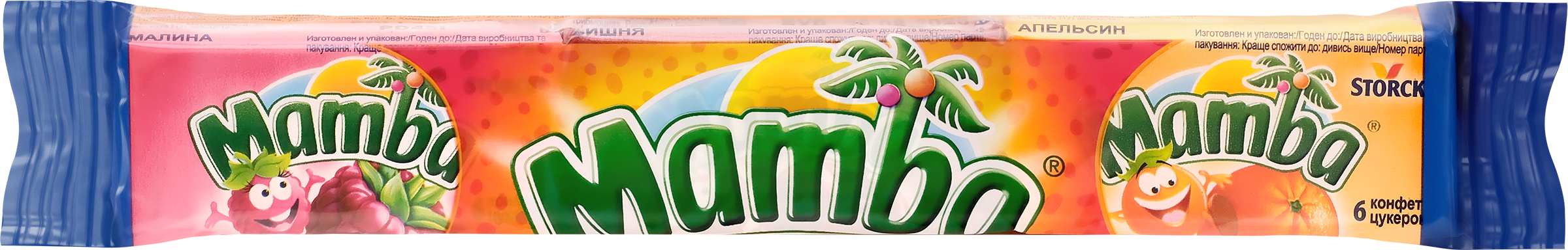 Изображение товара Жевательные конфеты MAMBA Ассорти 79, 5г - яркое сладкое наслаждение Изображение товара Жевательные конфеты MAMBA Ассорти 79, 5г - яркое сладкое наслаждение