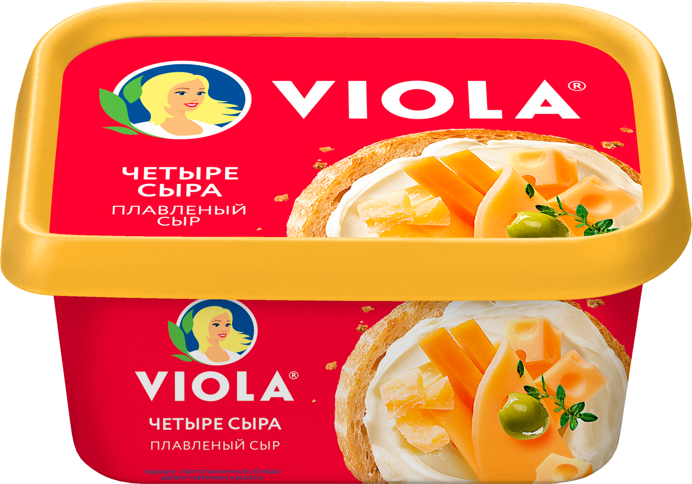 Изображение товара Плавленый сыр VIOLA Четыре сыра 50% без змж 400г натуральный вкус Изображение товара Плавленый сыр VIOLA Четыре сыра 50% без змж 400г натуральный вкус