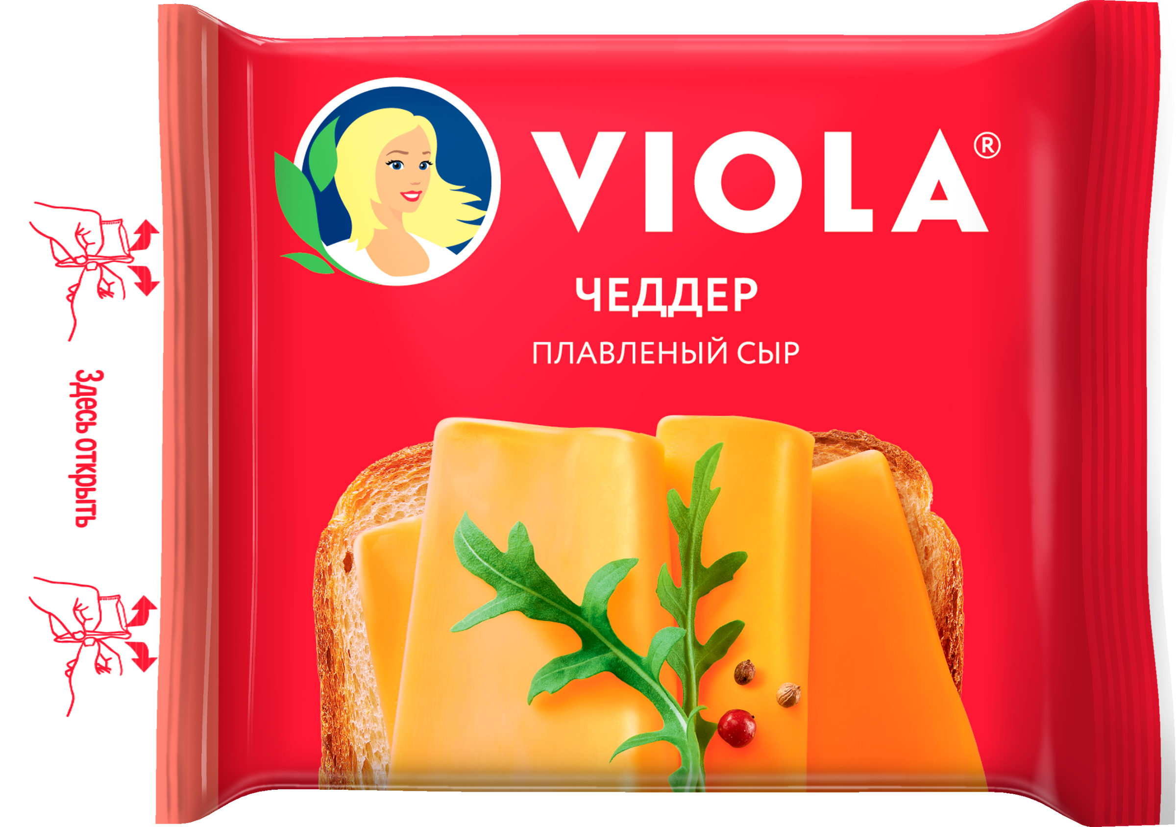 Изображение товара Сыр плавленый VIOLA Чеддер 45% ломтики 140г натуральный продукт Изображение товара Сыр плавленый VIOLA Чеддер 45% ломтики 140г натуральный продукт